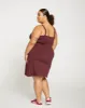 Next-to-Naked Dress - Black Cherry sold by Universal Standard