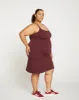Next-to-Naked Dress - Black Cherry sold by Universal Standard
