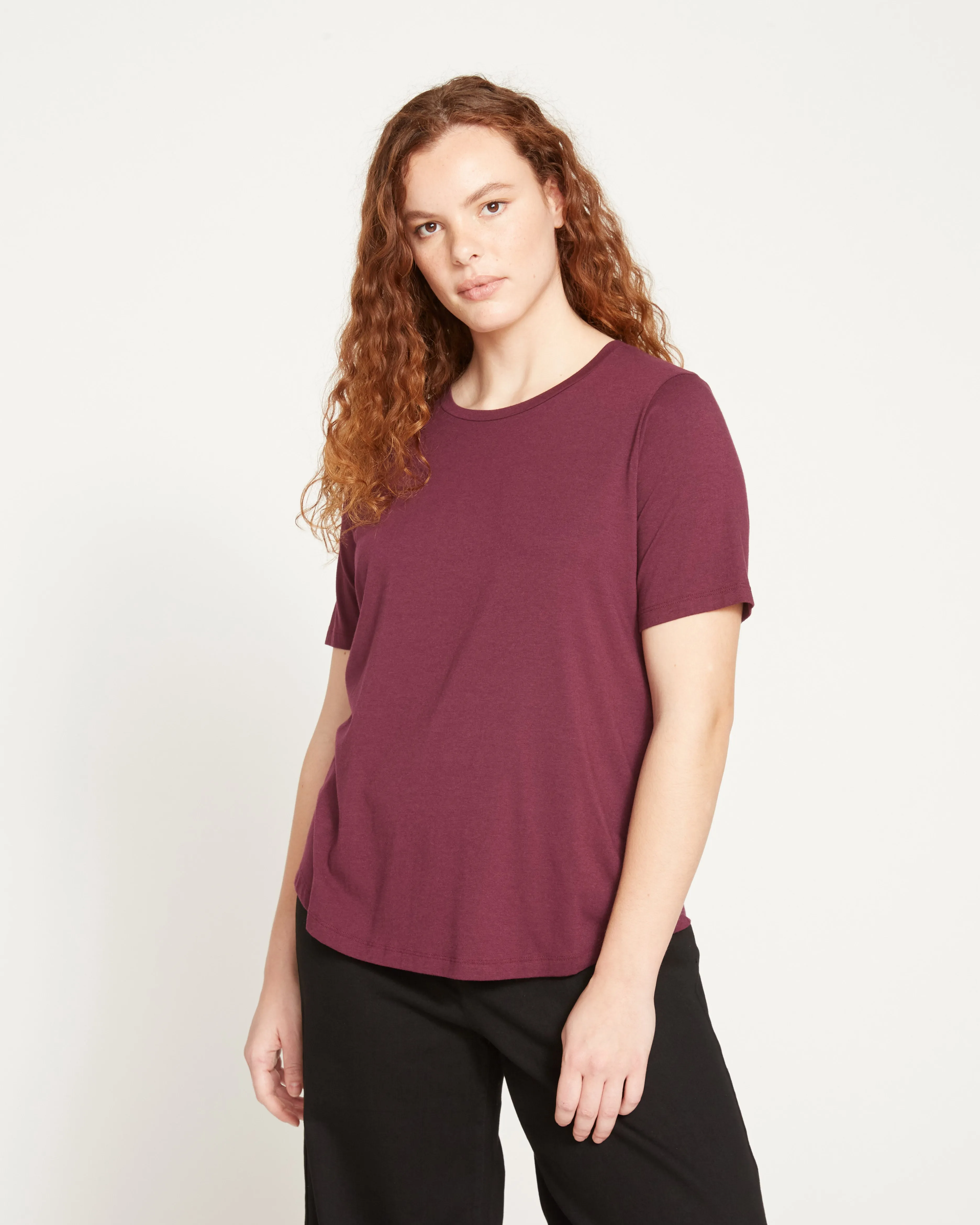 Tee Rex - Eggplant sold by Universal Standard product image thumbnail 2