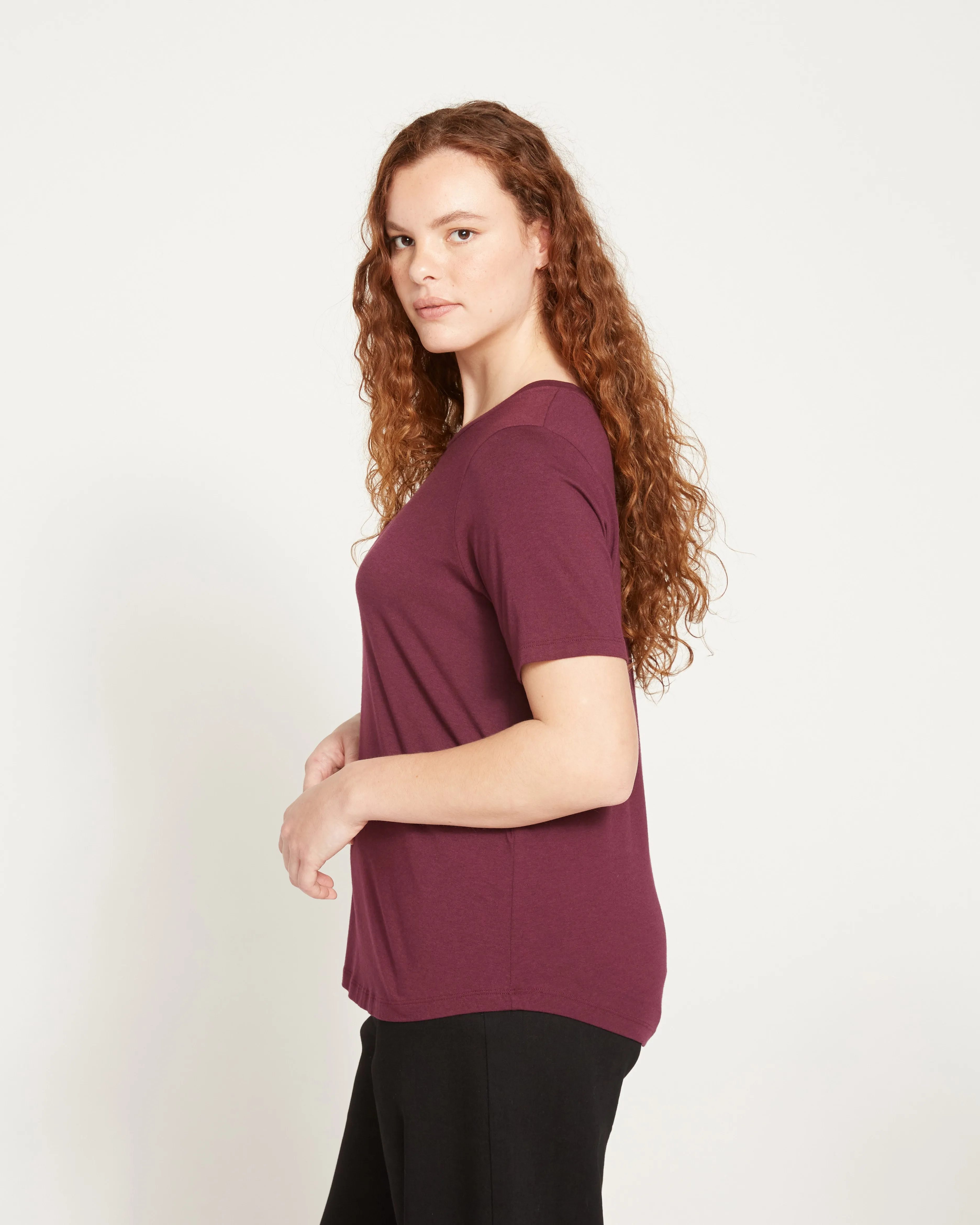 Tee Rex - Eggplant sold by Universal Standard product image thumbnail 3