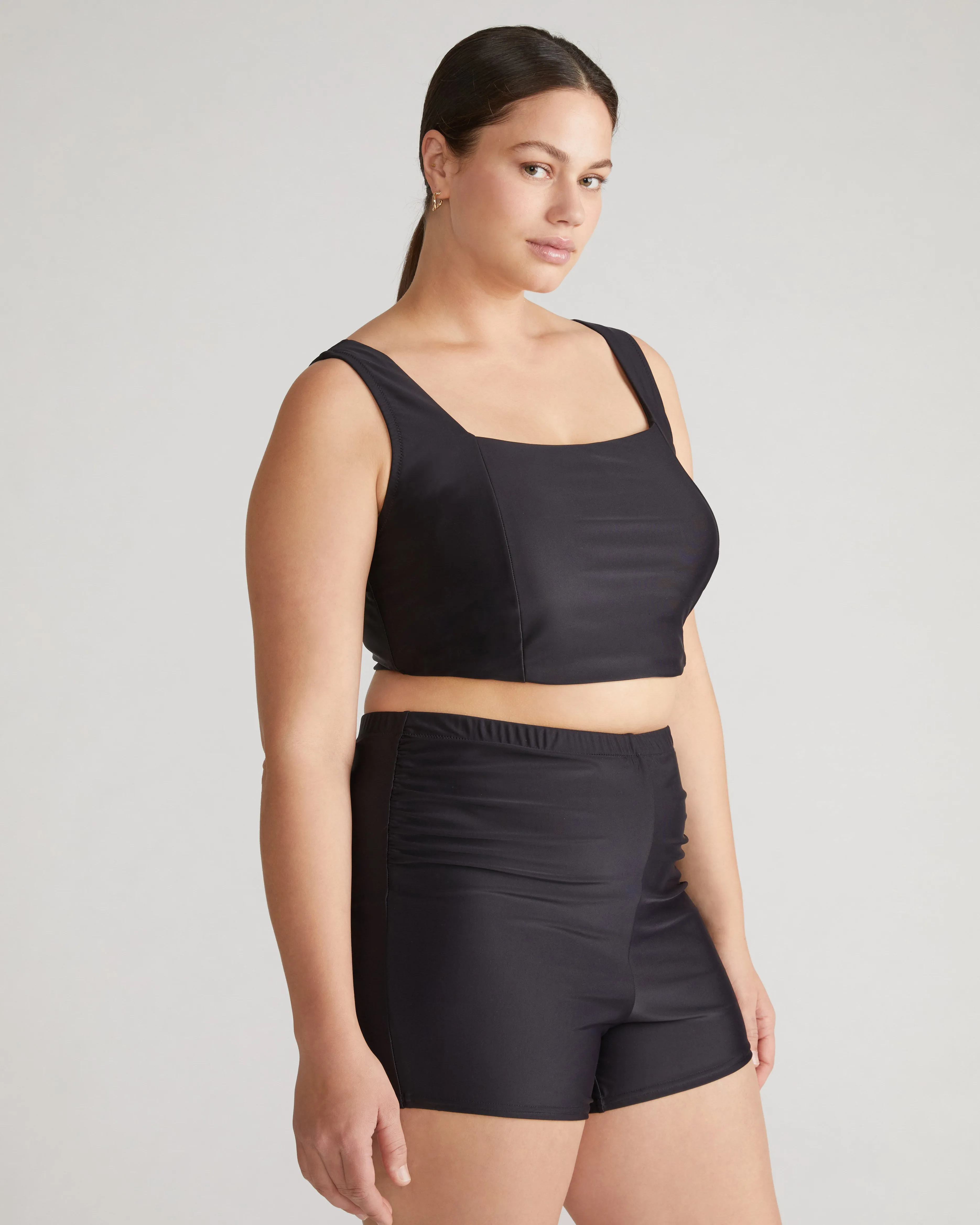 The Square Neck Bikini Top - Black sold by Universal Standard product image thumbnail 2