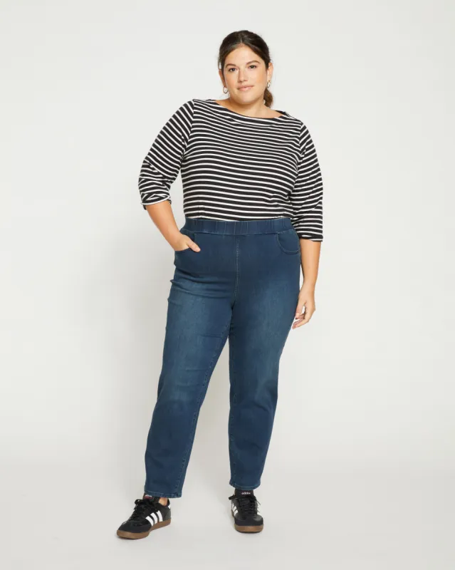 ComfortDenim Stovepipe Jeans 28 Inch - Midnight Indigo sold by Universal Standard