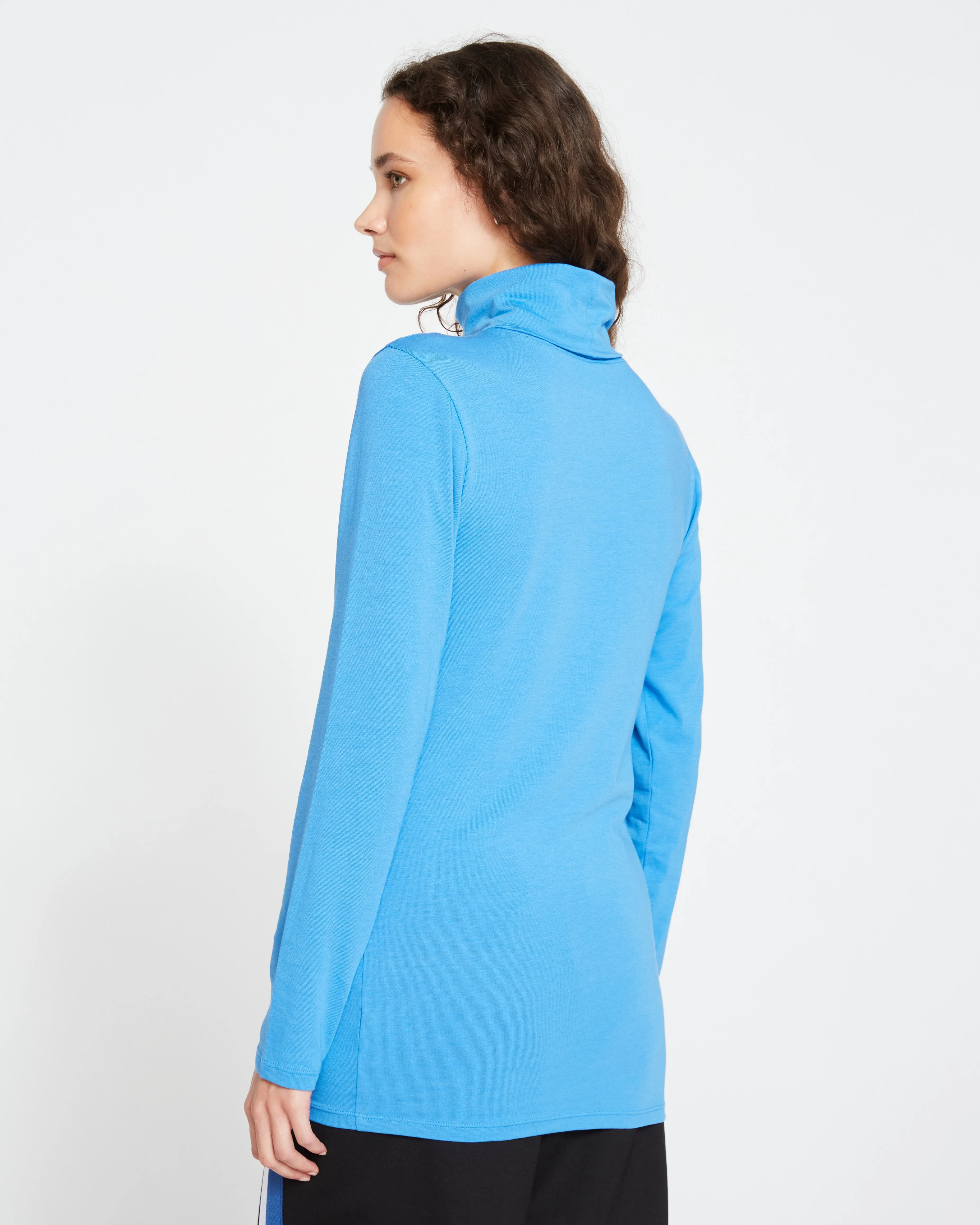 Close Fit Turtleneck - Cobalt sold by Universal Standard product image thumbnail 4