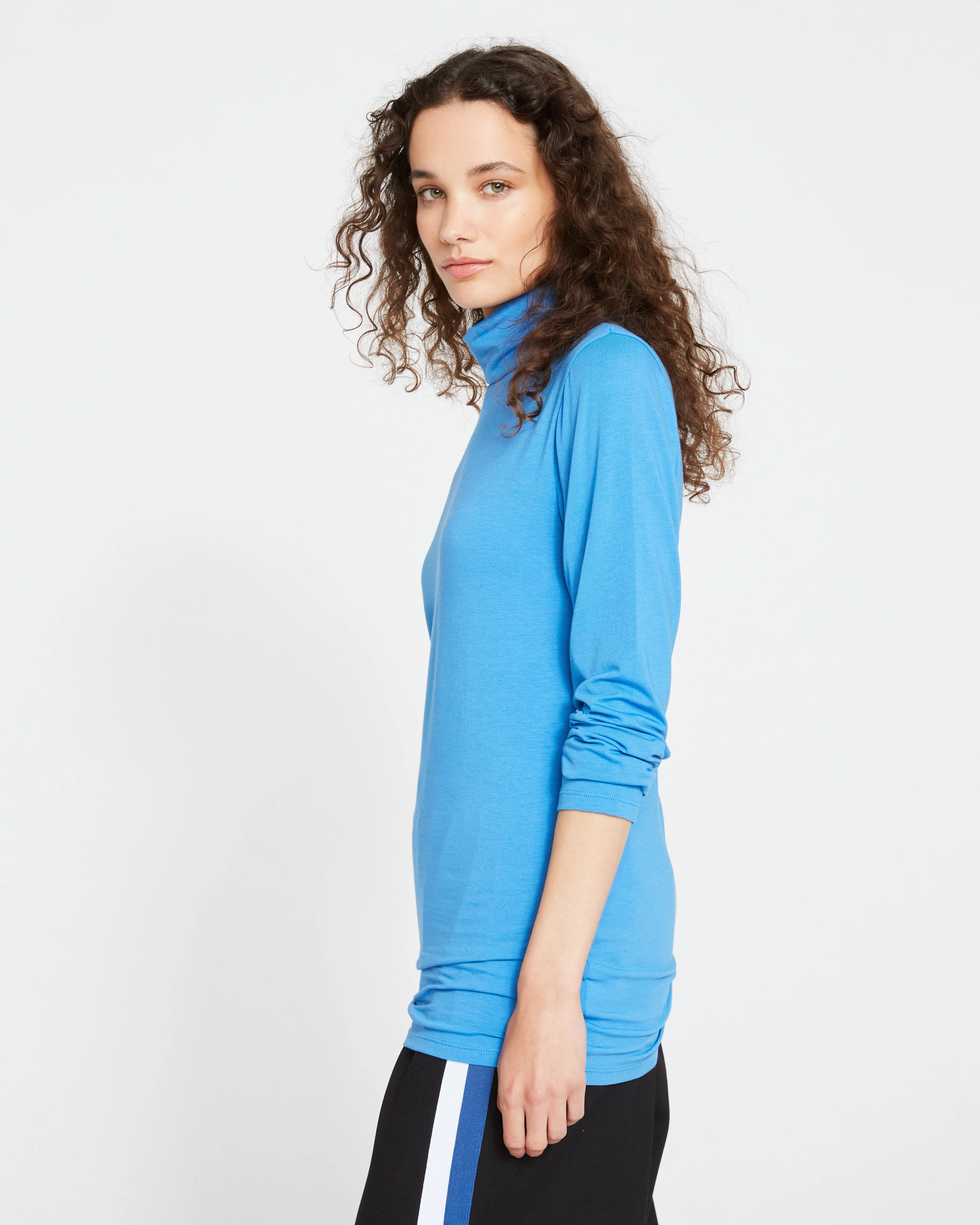 Close Fit Turtleneck - Cobalt sold by Universal Standard product image thumbnail 3