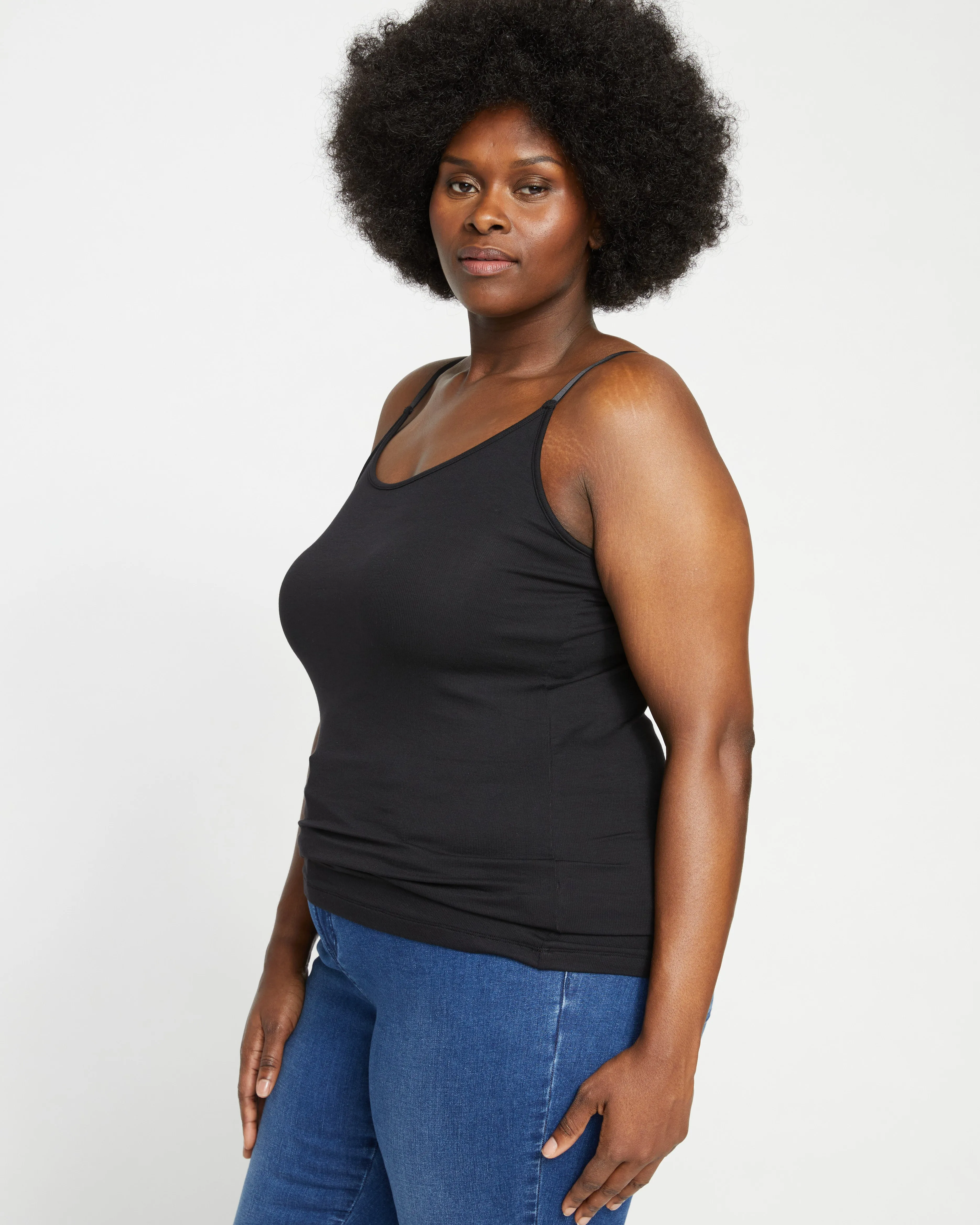 Foundation Camisole - Black sold by Universal Standard product image thumbnail 3