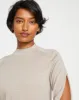 Beals Merino Cut-Out Sweater - Succulent sold by Universal Standard