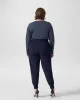 Minton Suiting Jogger - Navy sold by Universal Standard