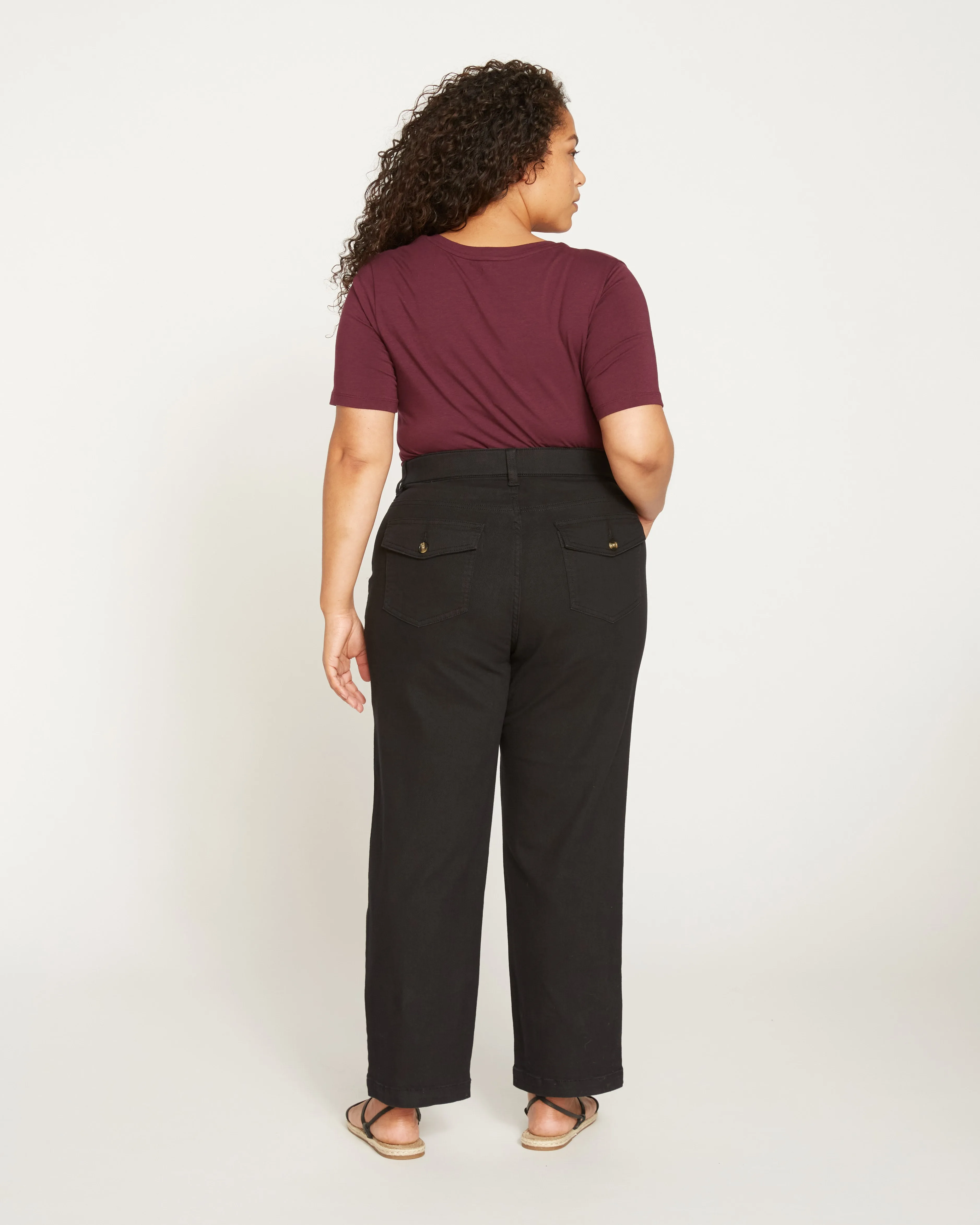 Casual Twill Pants - Black sold by Universal Standard product image thumbnail 5