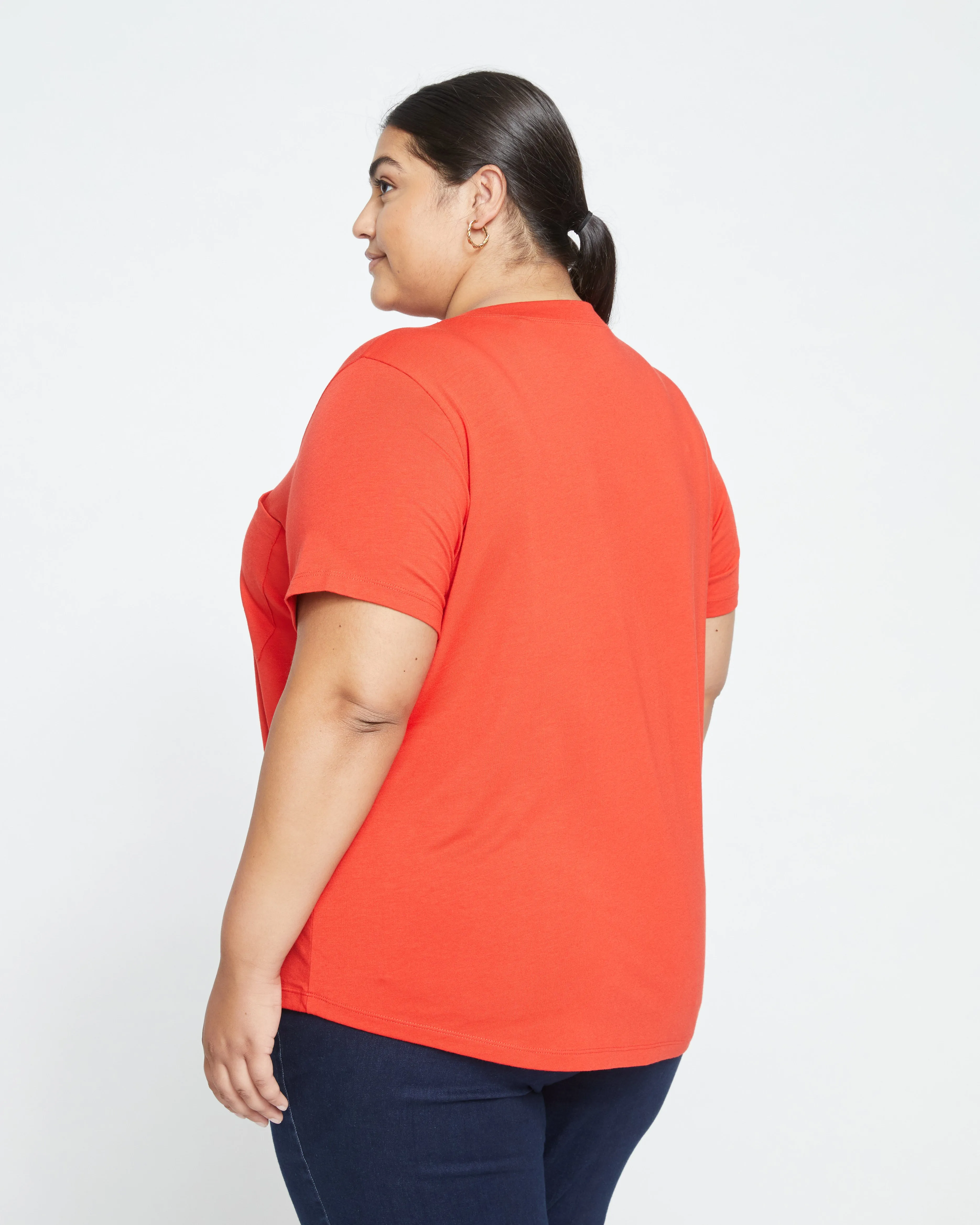 Garcon Tee - Sanguinello sold by Universal Standard product image thumbnail 4