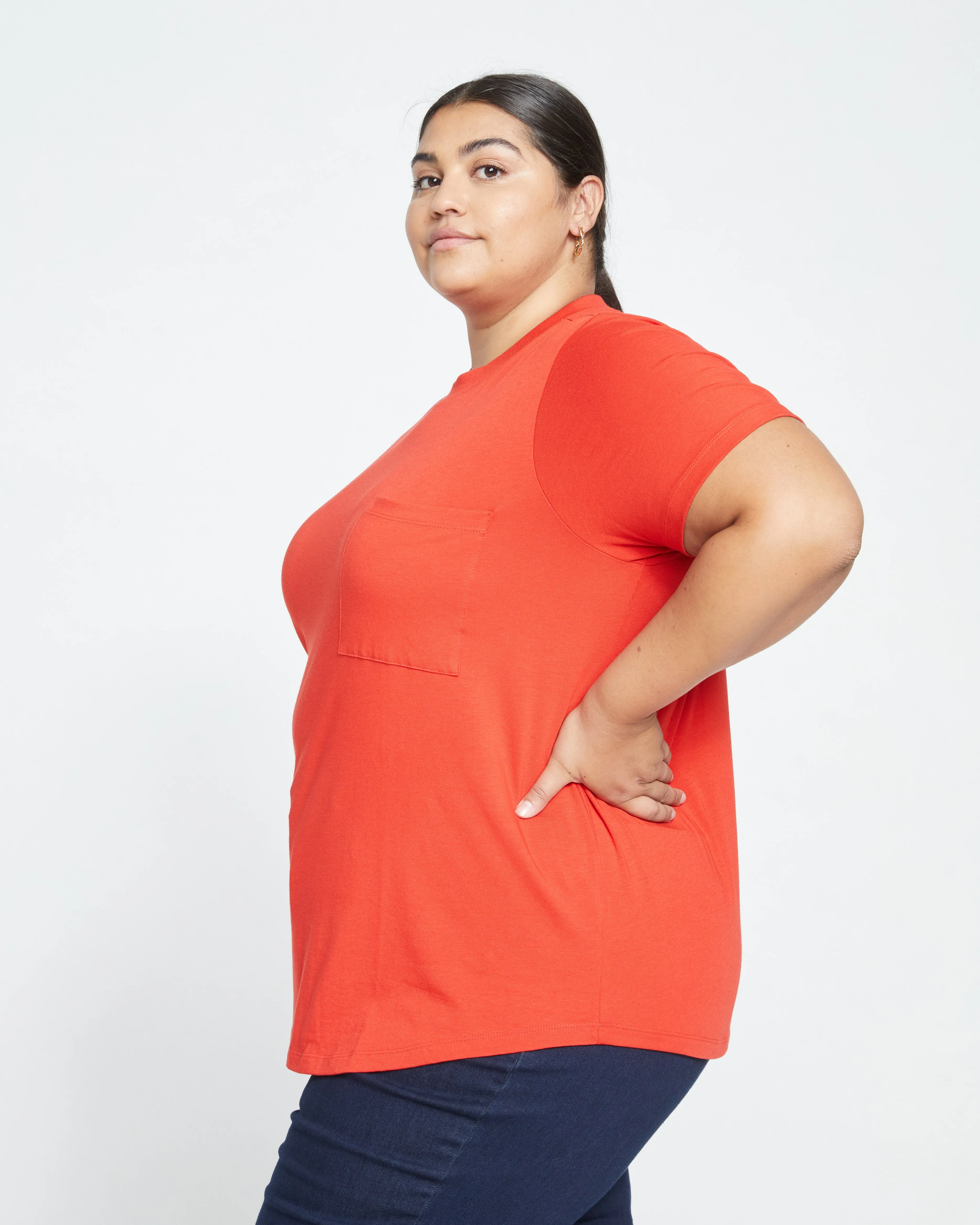 Garcon Tee - Sanguinello sold by Universal Standard product image thumbnail 3