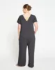 UltimateS Jemma V Neck Jumpsuit - Black sold by Universal Standard