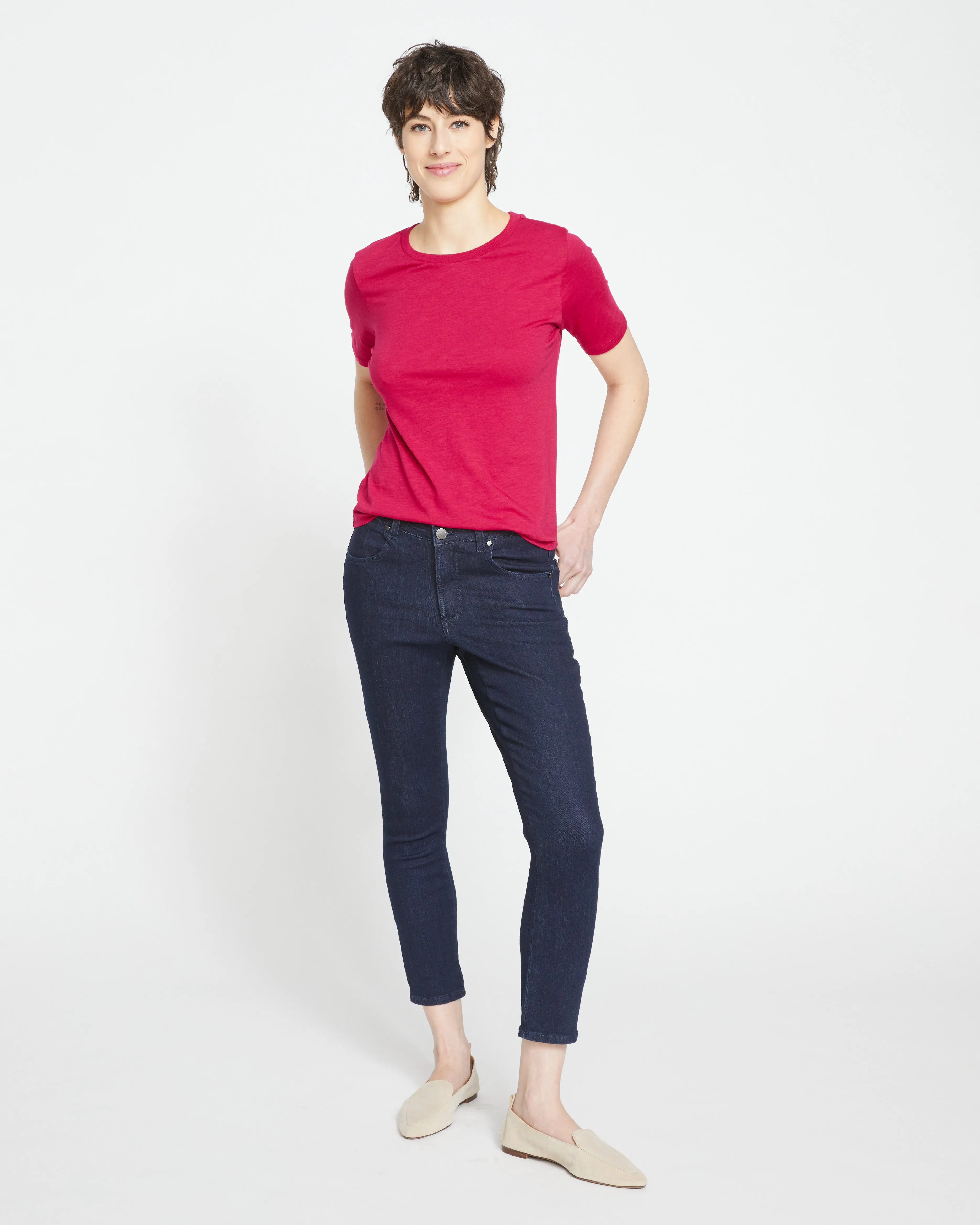 Light-As-Air Tee Rex - Cerise sold by Universal Standard product image thumbnail 2