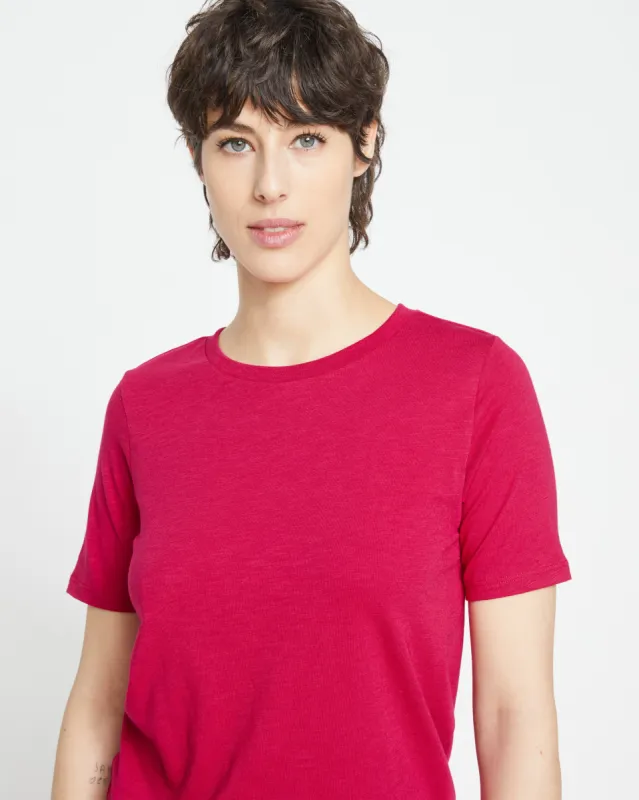 Light-As-Air Tee Rex - Cerise sold by Universal Standard