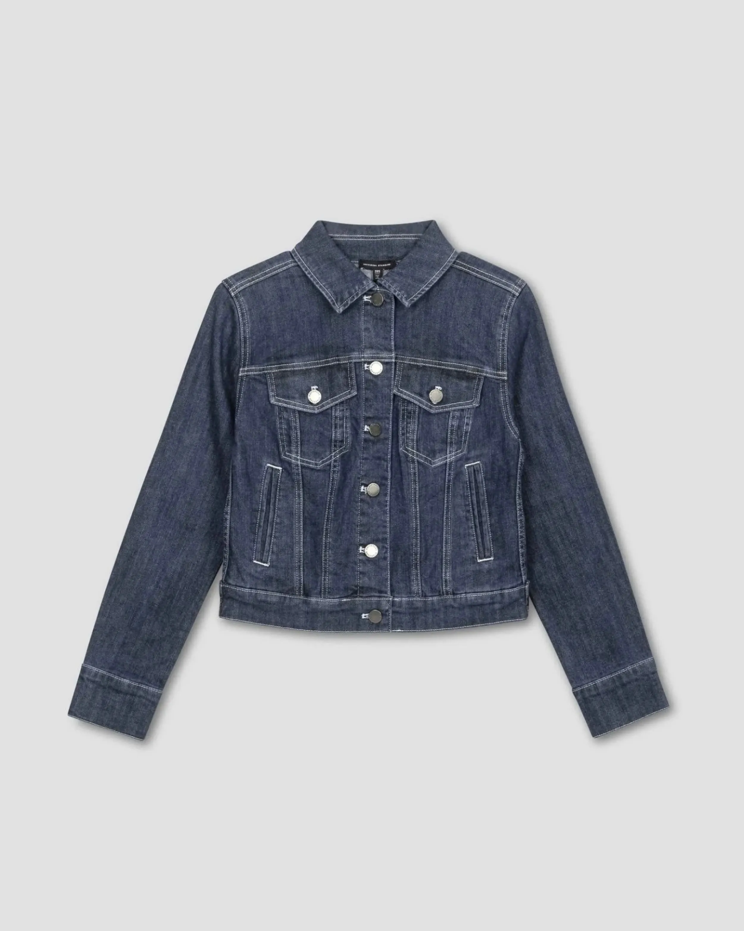 Kelsey Denim Jacket - Dark Indigo sold by Universal Standard product image thumbnail 2