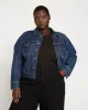 Kelsey Denim Jacket - Dark Indigo sold by Universal Standard