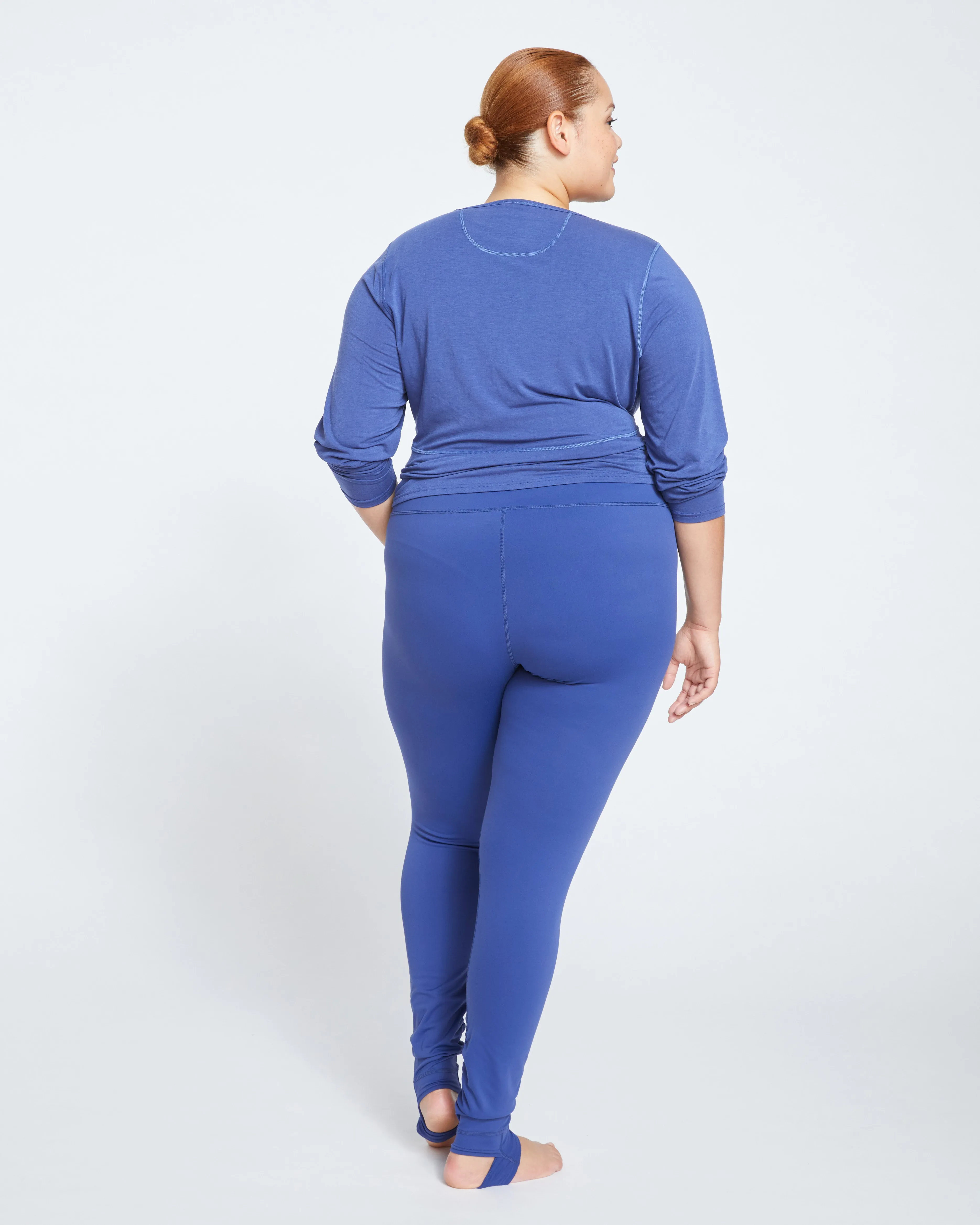 Next-to-Naked Stirrup Legging - Rich Cobalt sold by Universal Standard product image thumbnail 4