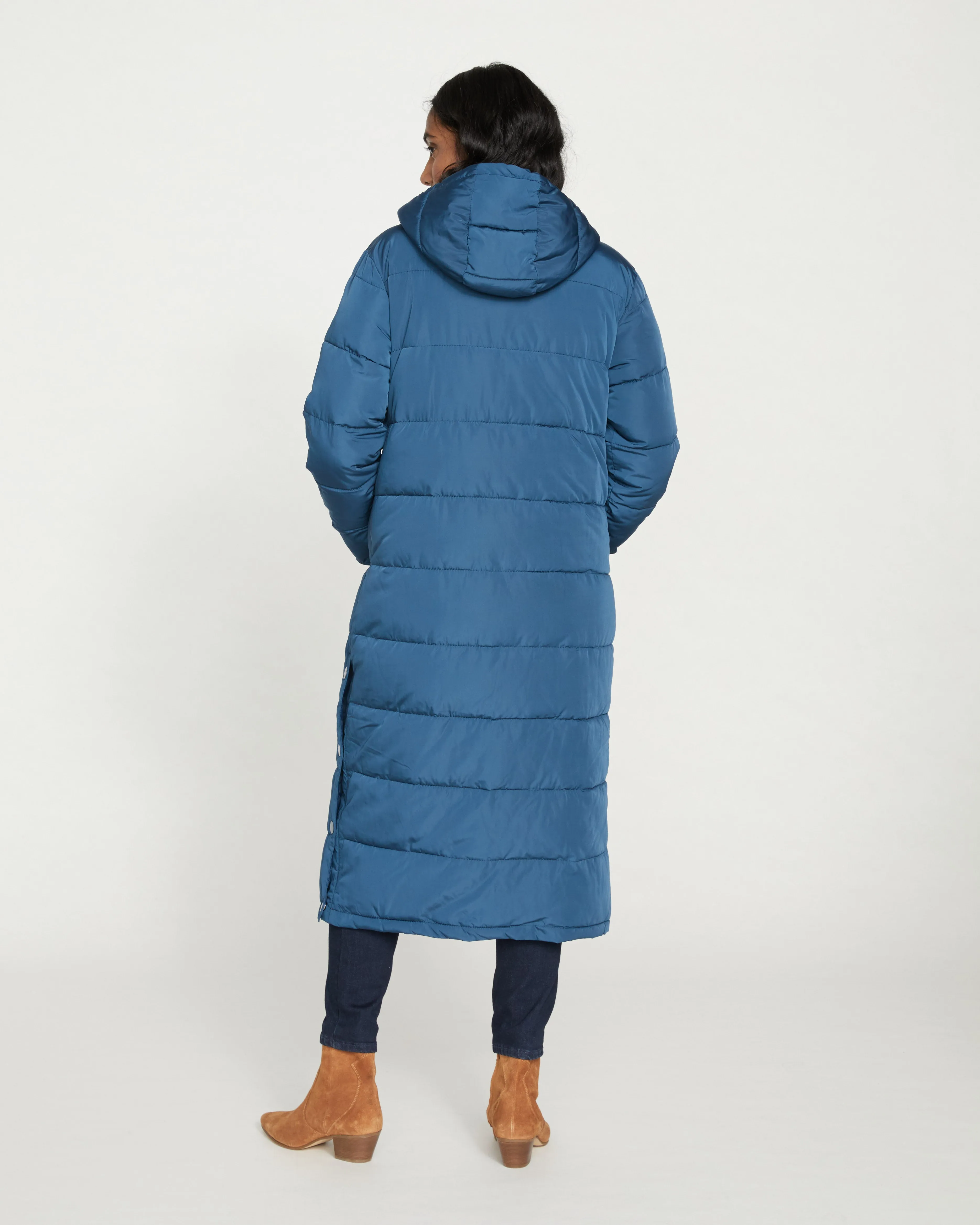 Everest Long Hooded Puffer - Storm sold by Universal Standard product image thumbnail 5