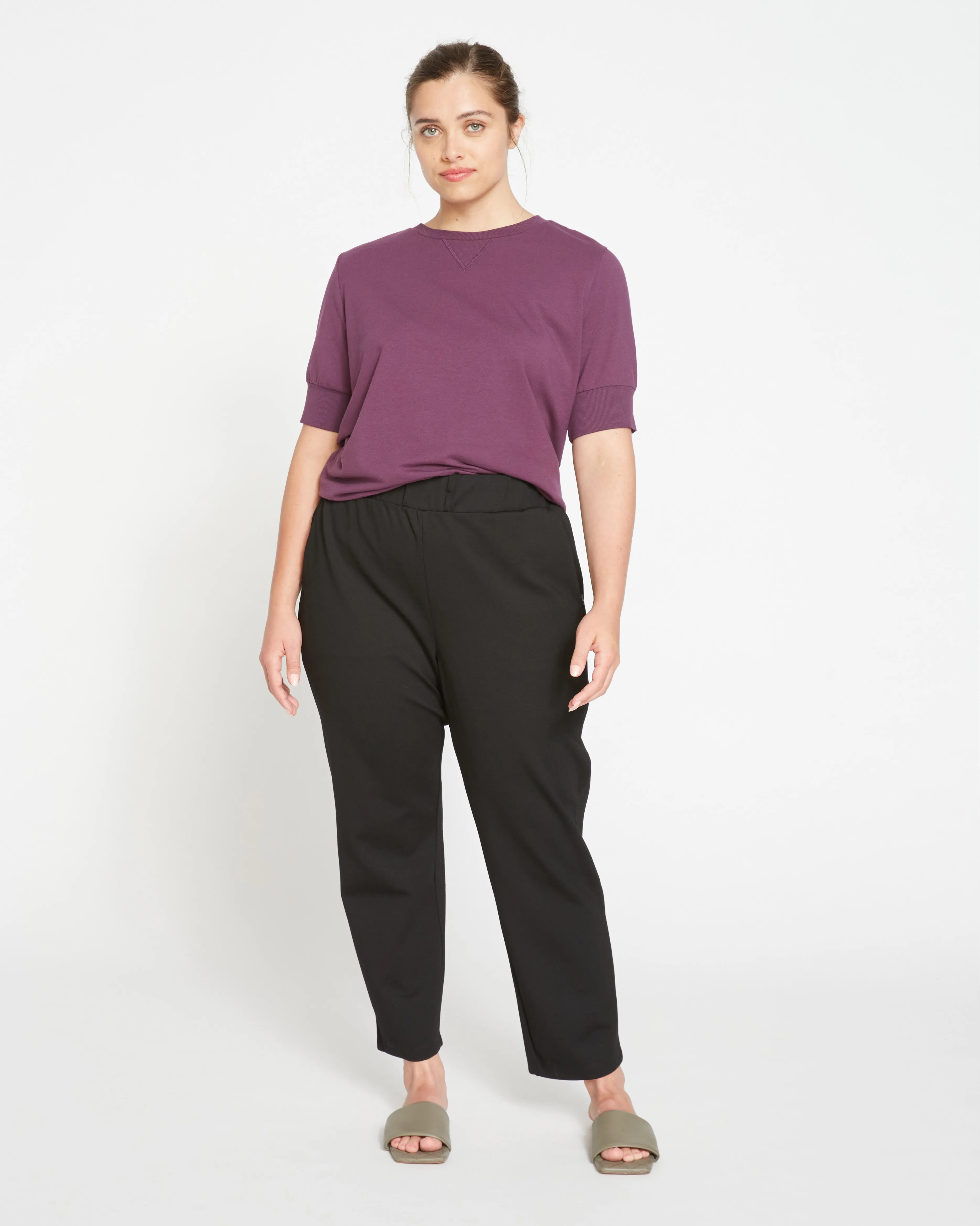 Smart Signature Ponte Pants - Black sold by Universal Standard product image thumbnail 2