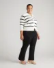 Prestige Ponte Flared Pants - Black sold by Universal Standard