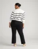 Prestige Ponte Flared Pants - Black sold by Universal Standard