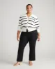 Prestige Ponte Flared Pants - Black sold by Universal Standard