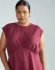 Cooling Stretch Cupro Shell Top - Rioja sold by Universal Standard