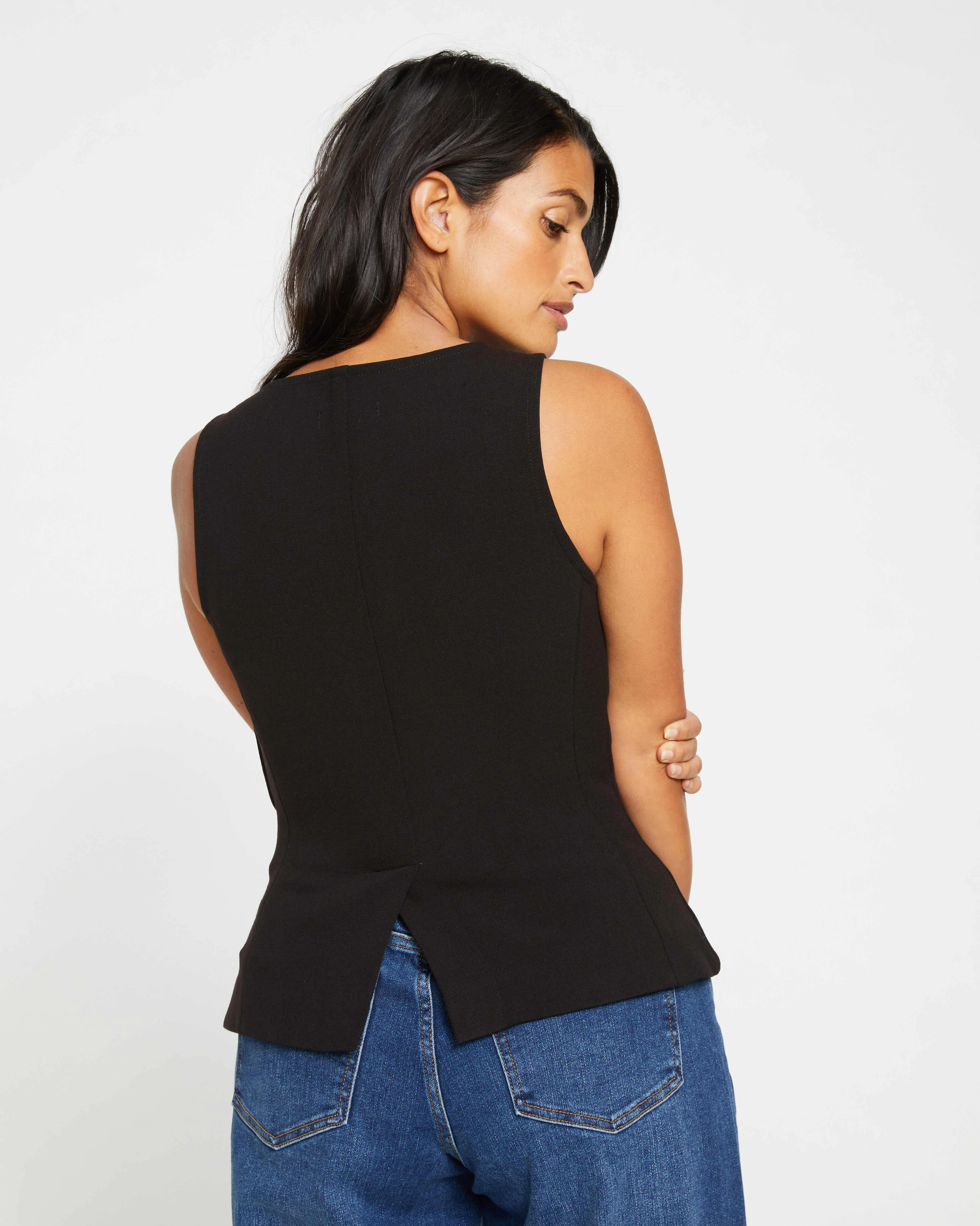 The Tailored Vest - Black sold by Universal Standard product image thumbnail 4