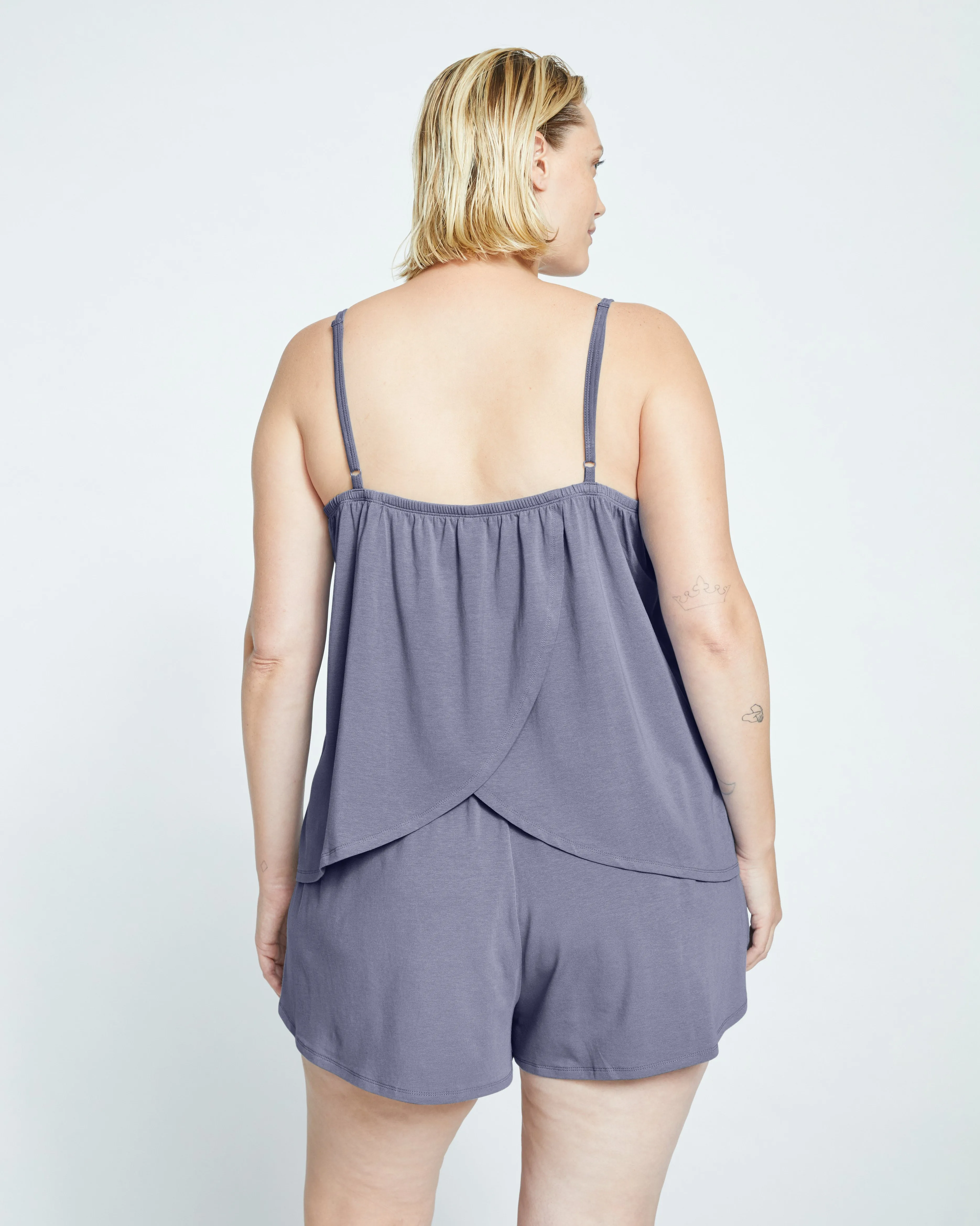 UltimateS Natalie Jersey Sleep Set - Blue Haze sold by Universal Standard product image thumbnail 2