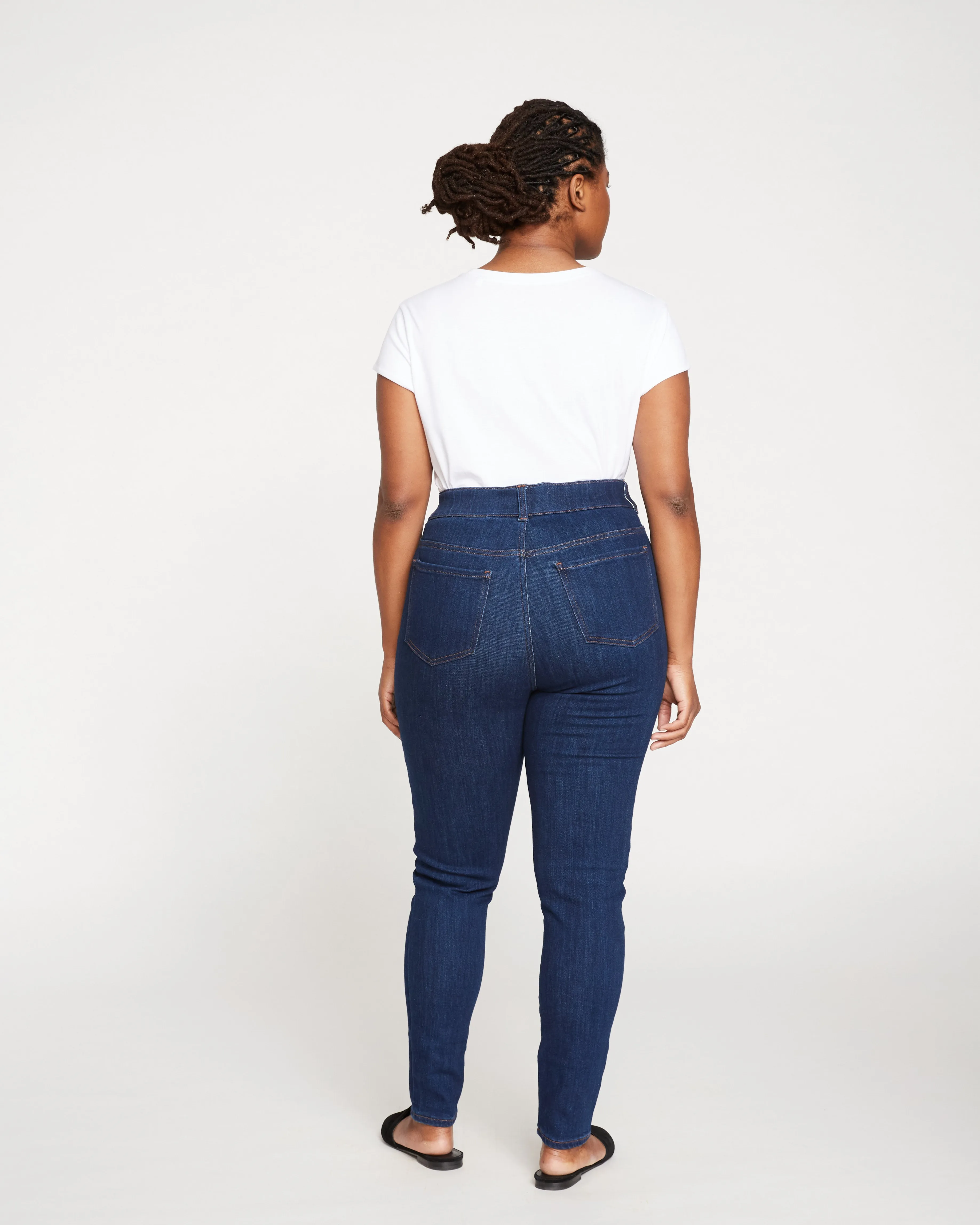 Riviera High Rise Skinny Jeans 31 Inch - Indigo sold by Universal Standard product image thumbnail 5