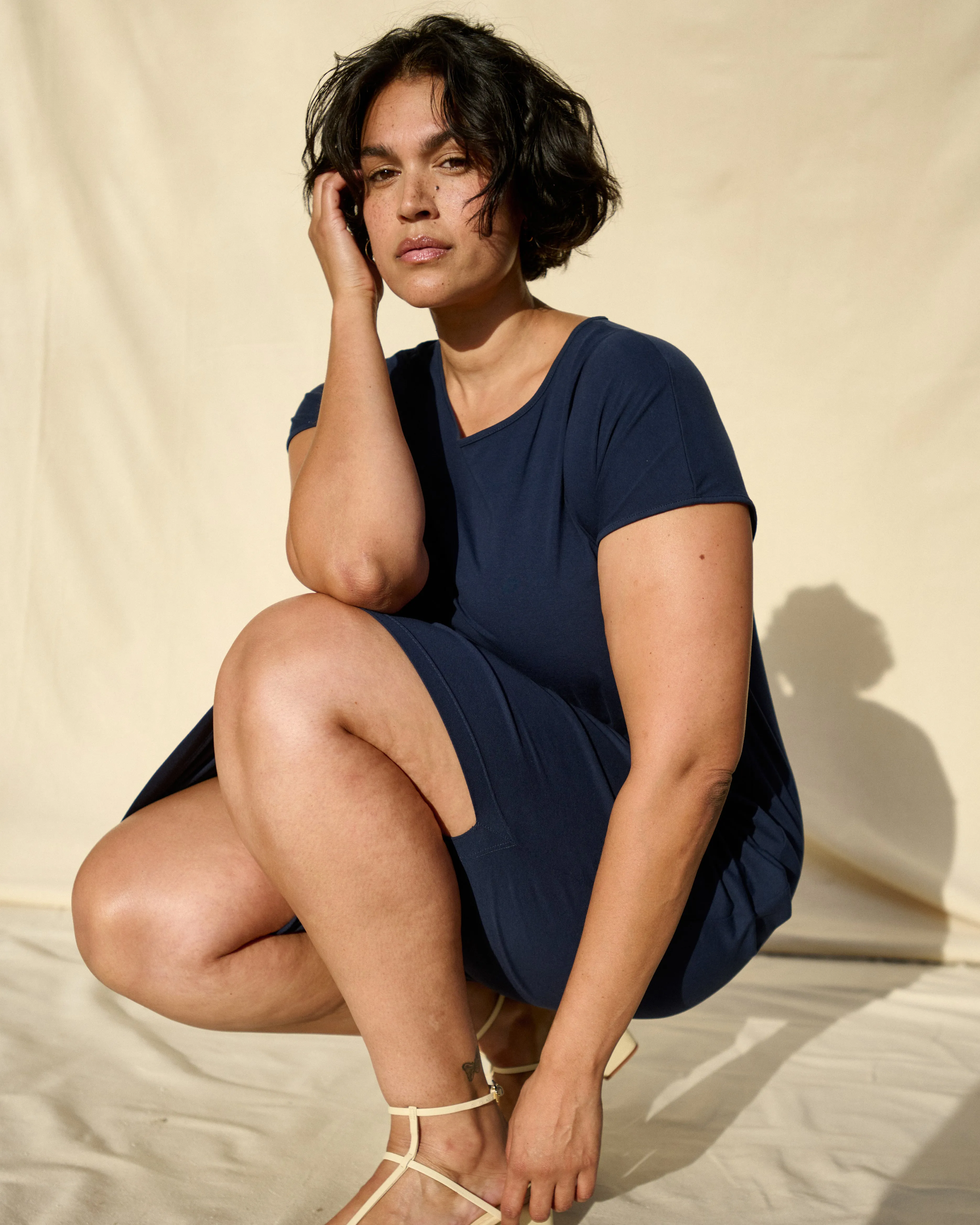 Iconic Geneva Dress - Midnight sold by Universal Standard product image thumbnail 2