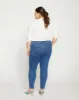 Seine Mid Rise Skinny Jeans 27 Inch - Odeon Blue sold by Universal Standard