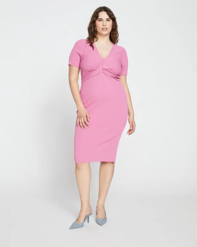 Twist Knit Dress - Anemone sold by Universal Standard