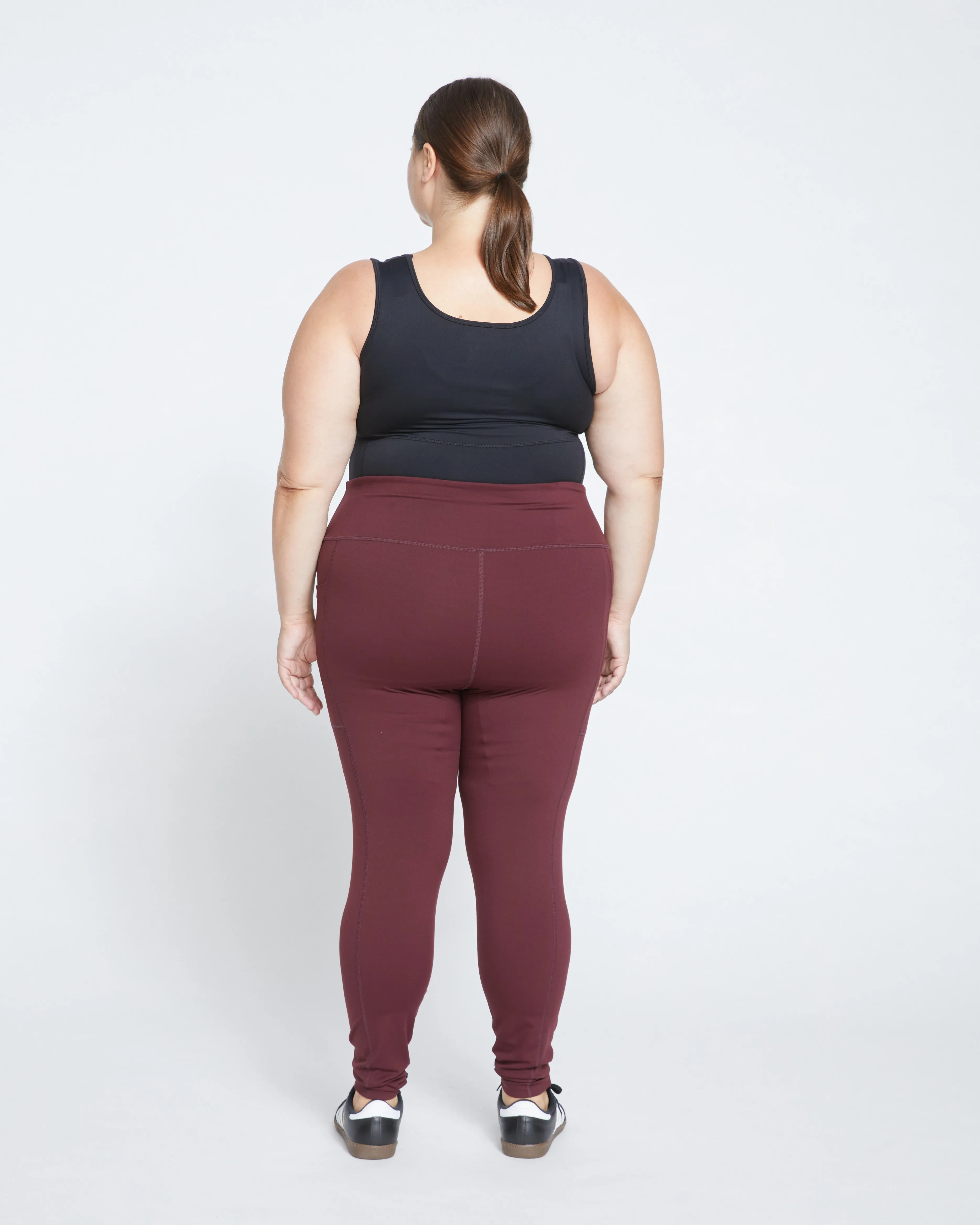 Next-to-Naked Pocket Legging - Black Cherry sold by Universal Standard product image thumbnail 4
