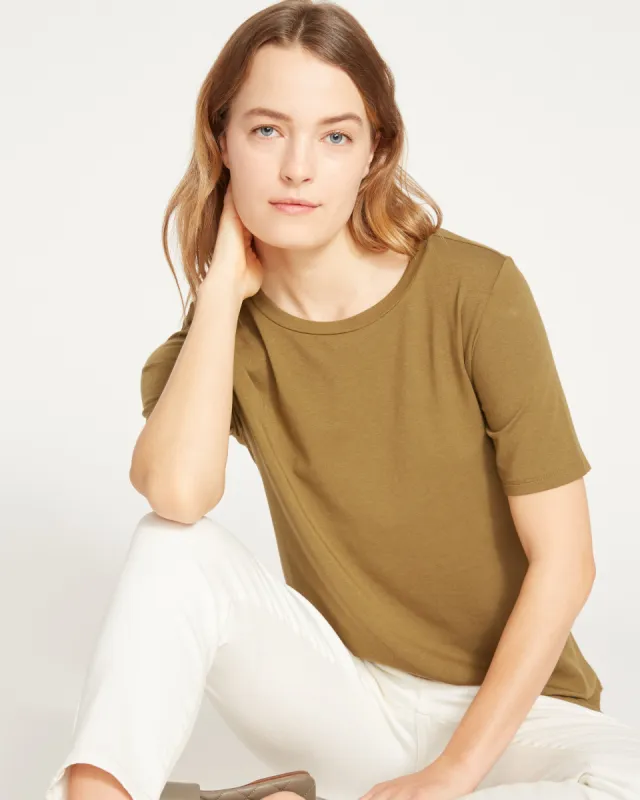 Free Tee Rex - Olive sold by Universal Standard