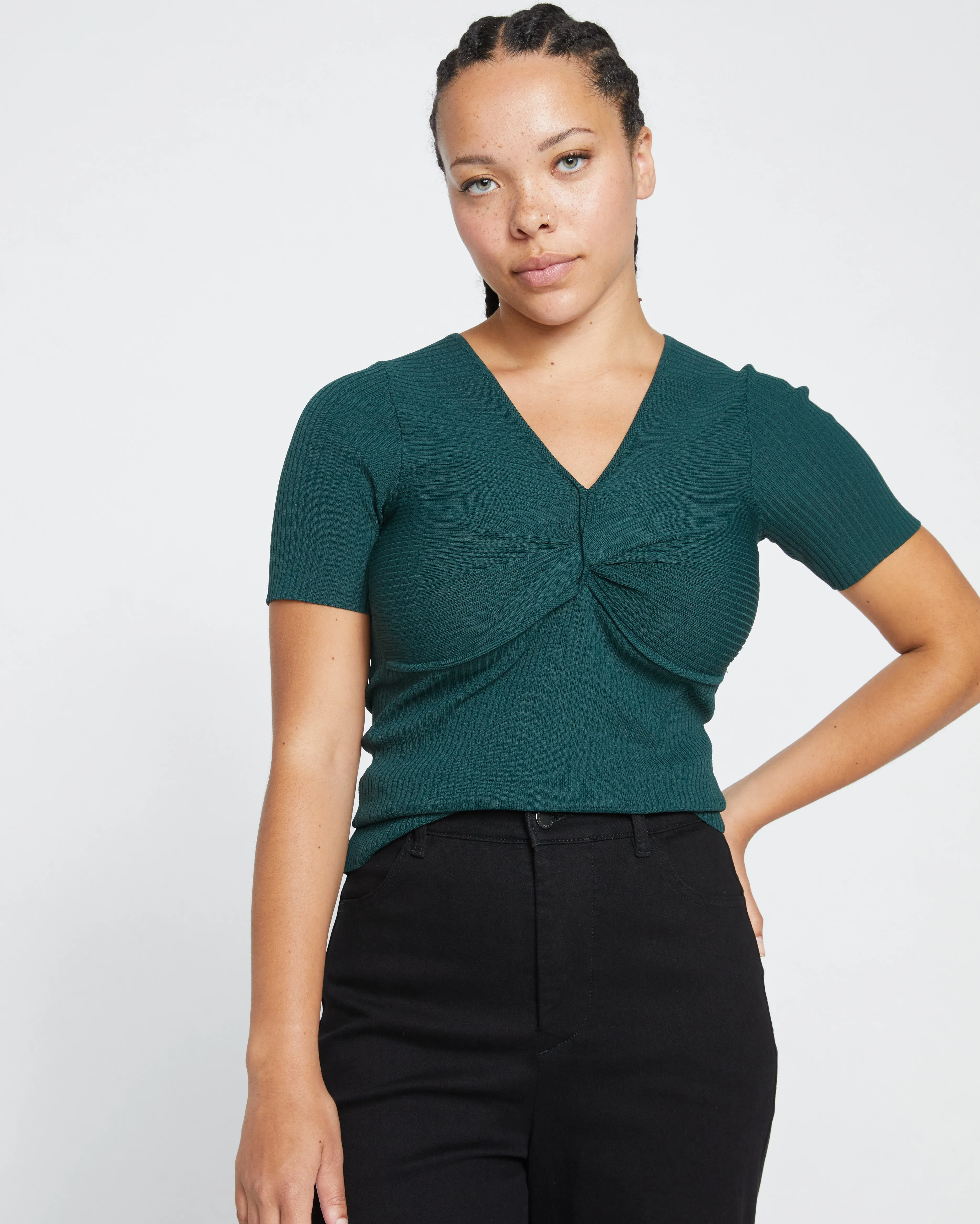 Twist Knit Top - Deep Sea sold by Universal Standard product image thumbnail 2