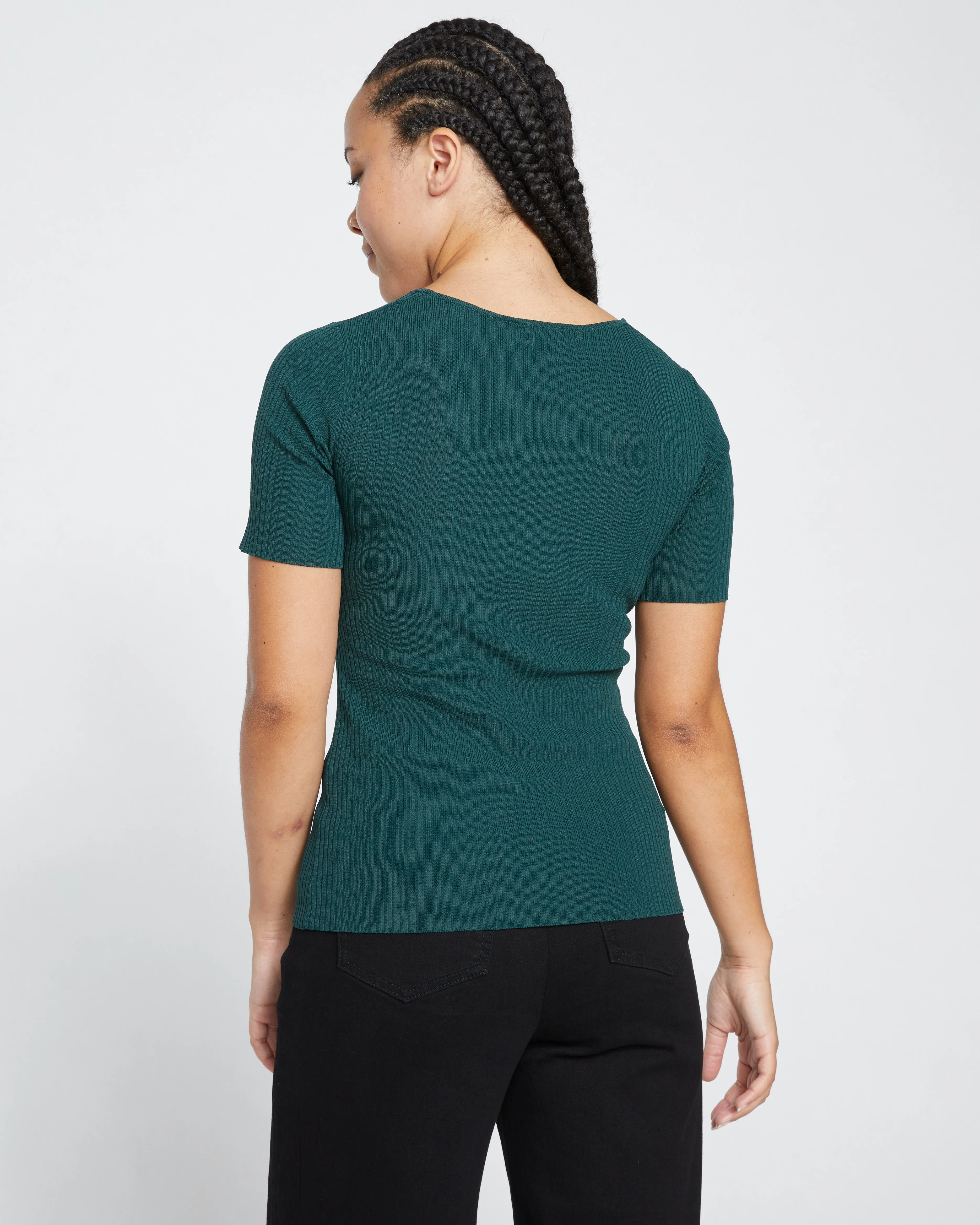 Twist Knit Top - Deep Sea sold by Universal Standard product image thumbnail 4