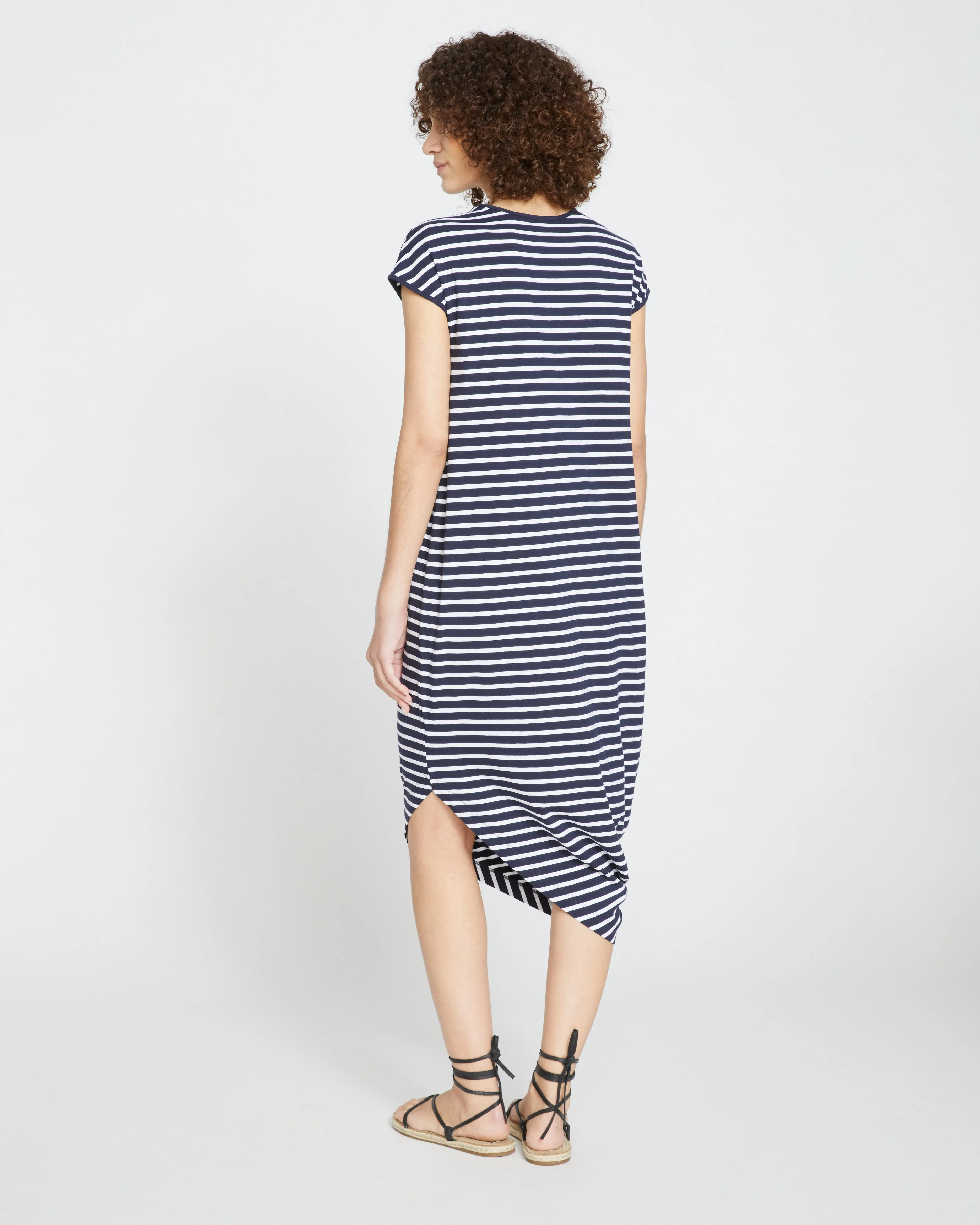 Iconic Geneva Dress - Midnight/White Stripe sold by Universal Standard product image thumbnail 4
