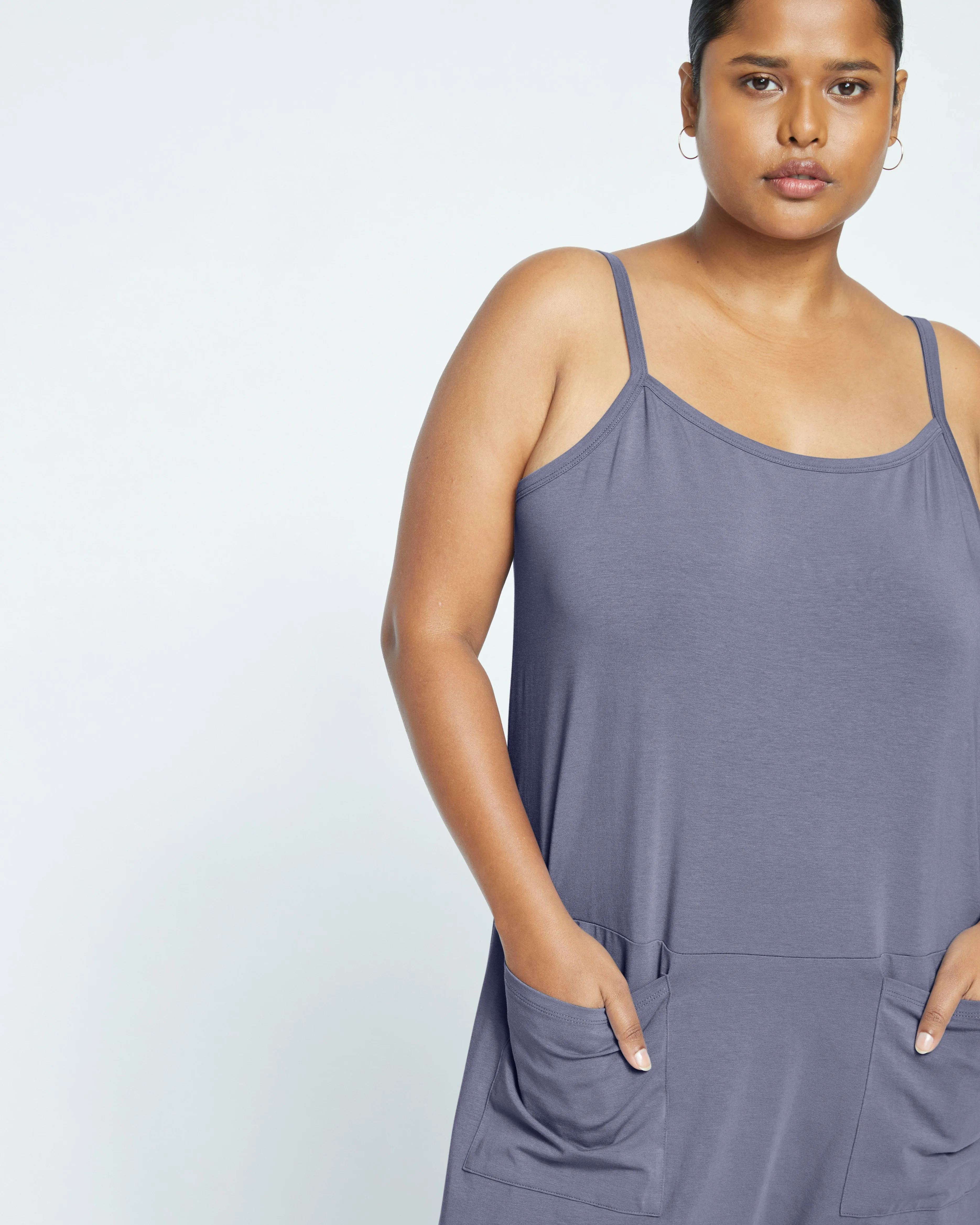 UltimateS Jackson Sleeveless Jumpsuit - Blue Haze sold by Universal Standard product image thumbnail 2