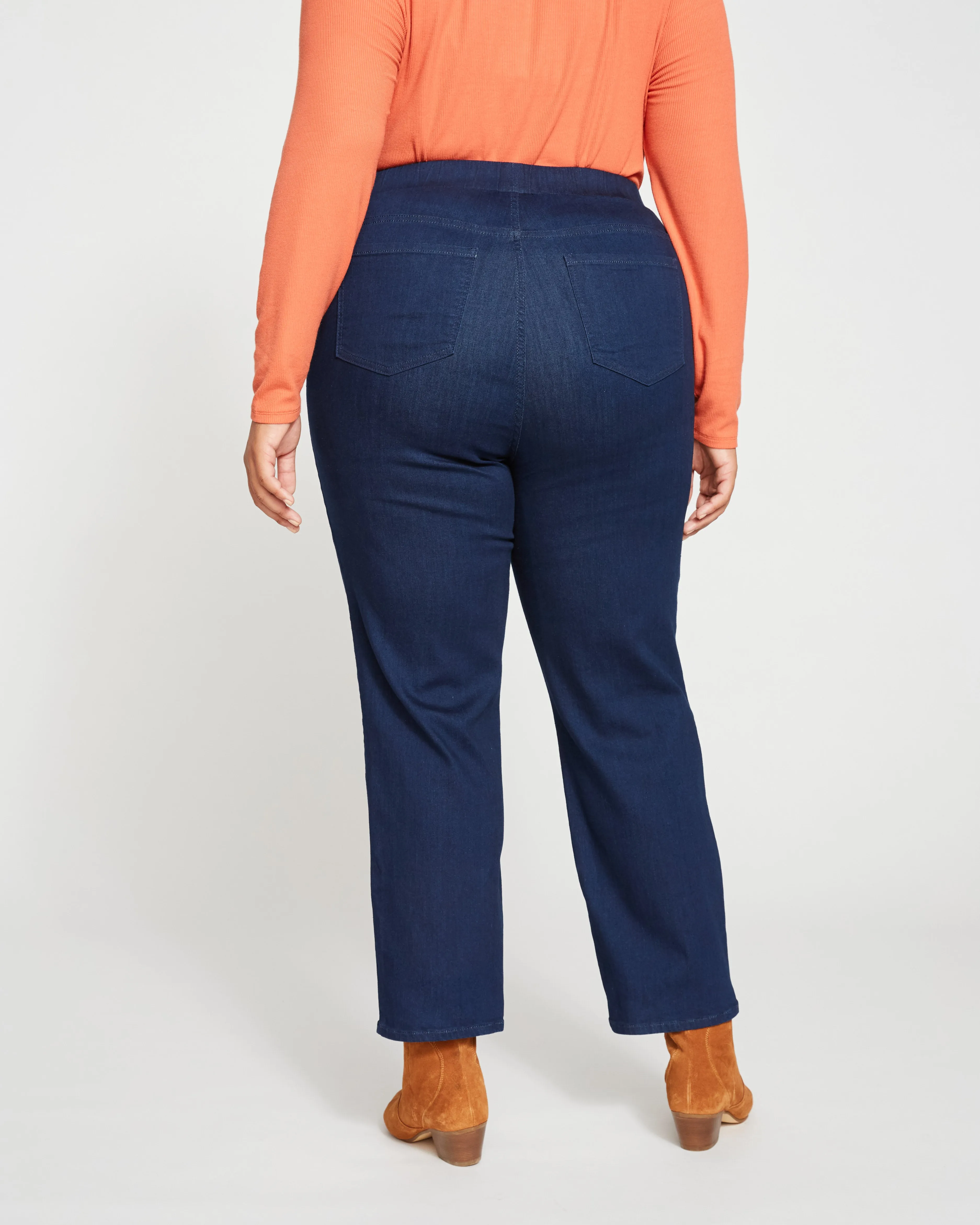 ComfortDenim Stovepipe Jeans 28 Inch - Dark Indigo sold by Universal Standard product image thumbnail 2