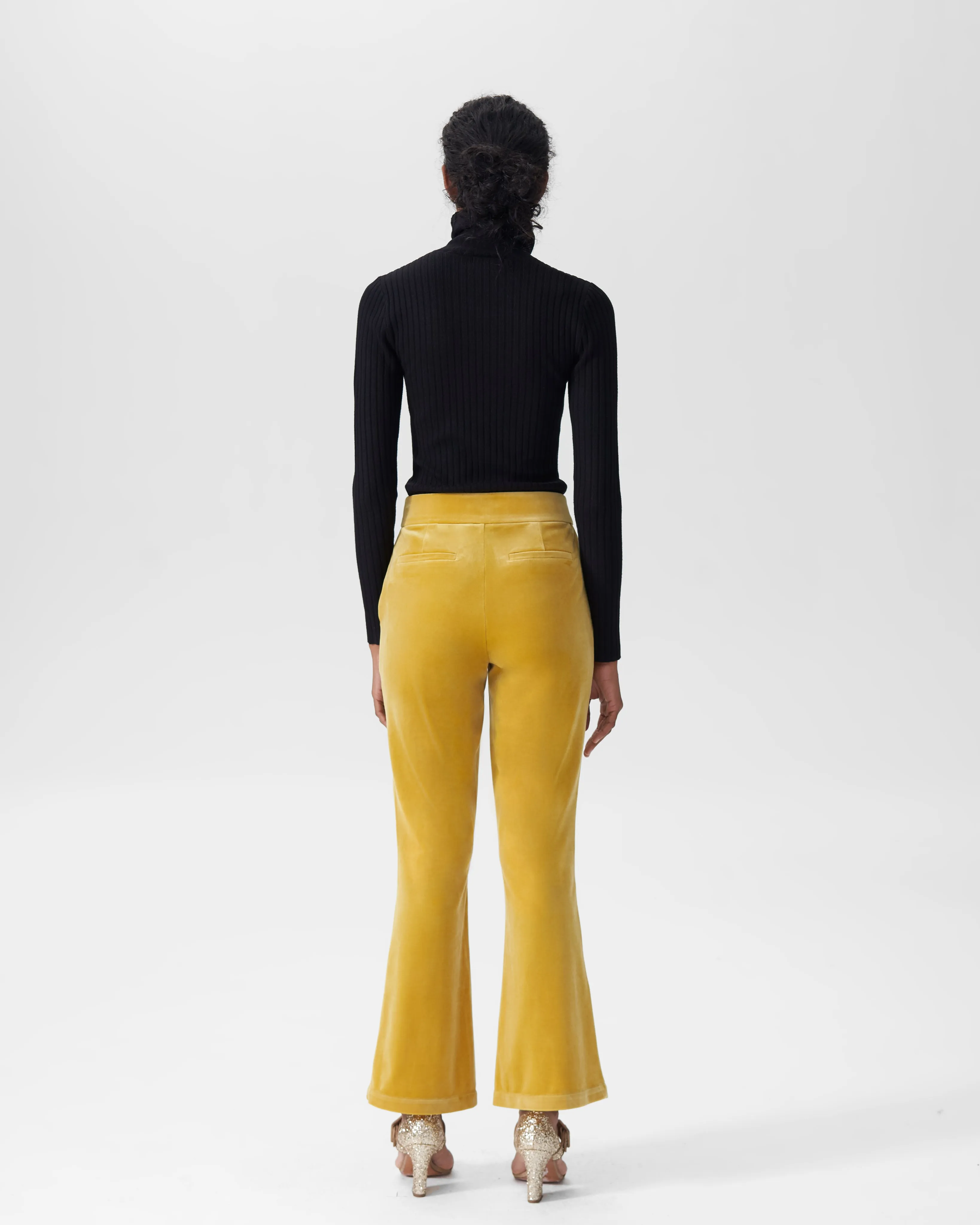 Farrah Velvet Pants - Gold sold by Universal Standard product image thumbnail 5