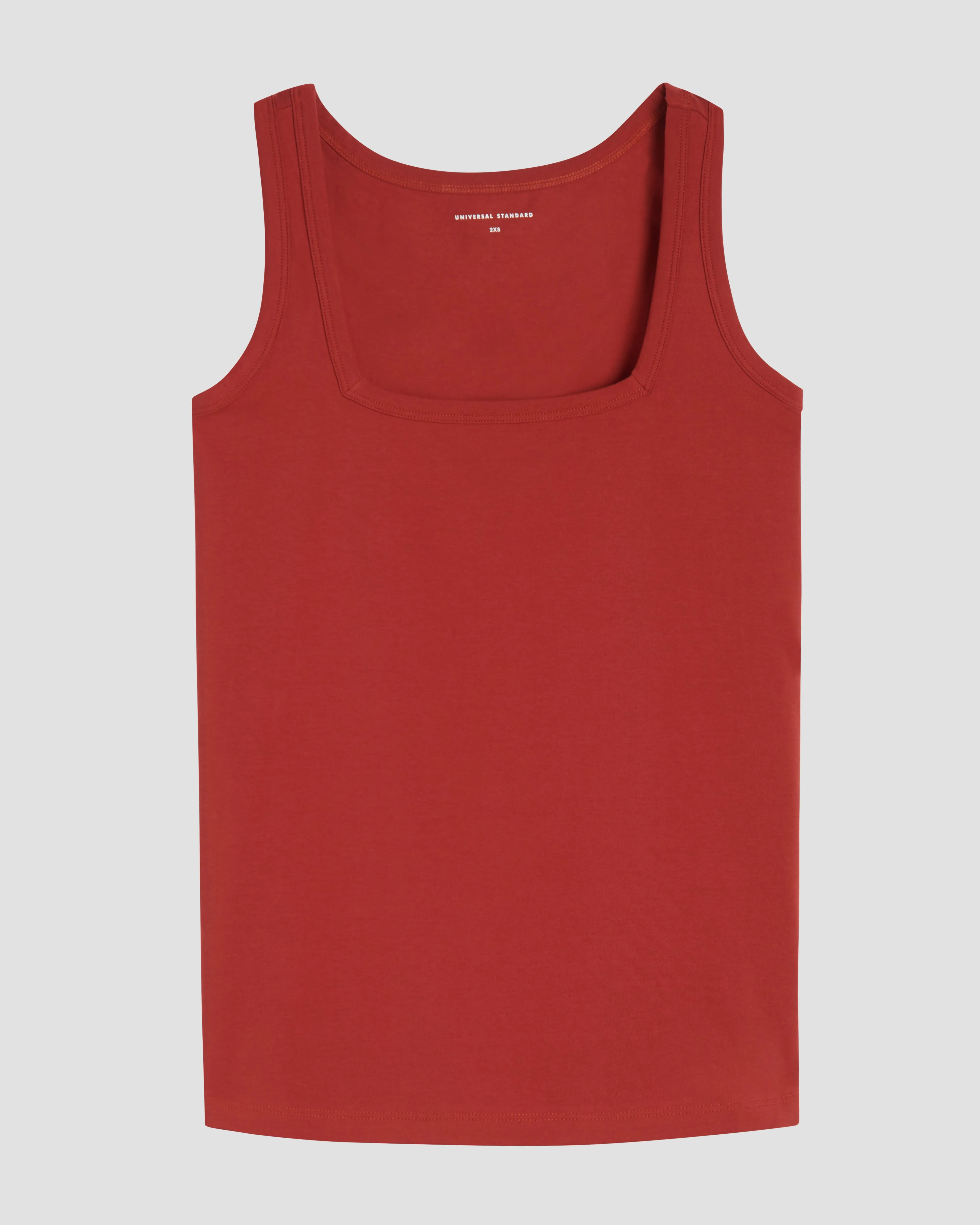 Square Neck Tank Top - Red sold by Universal Standard product image thumbnail 2