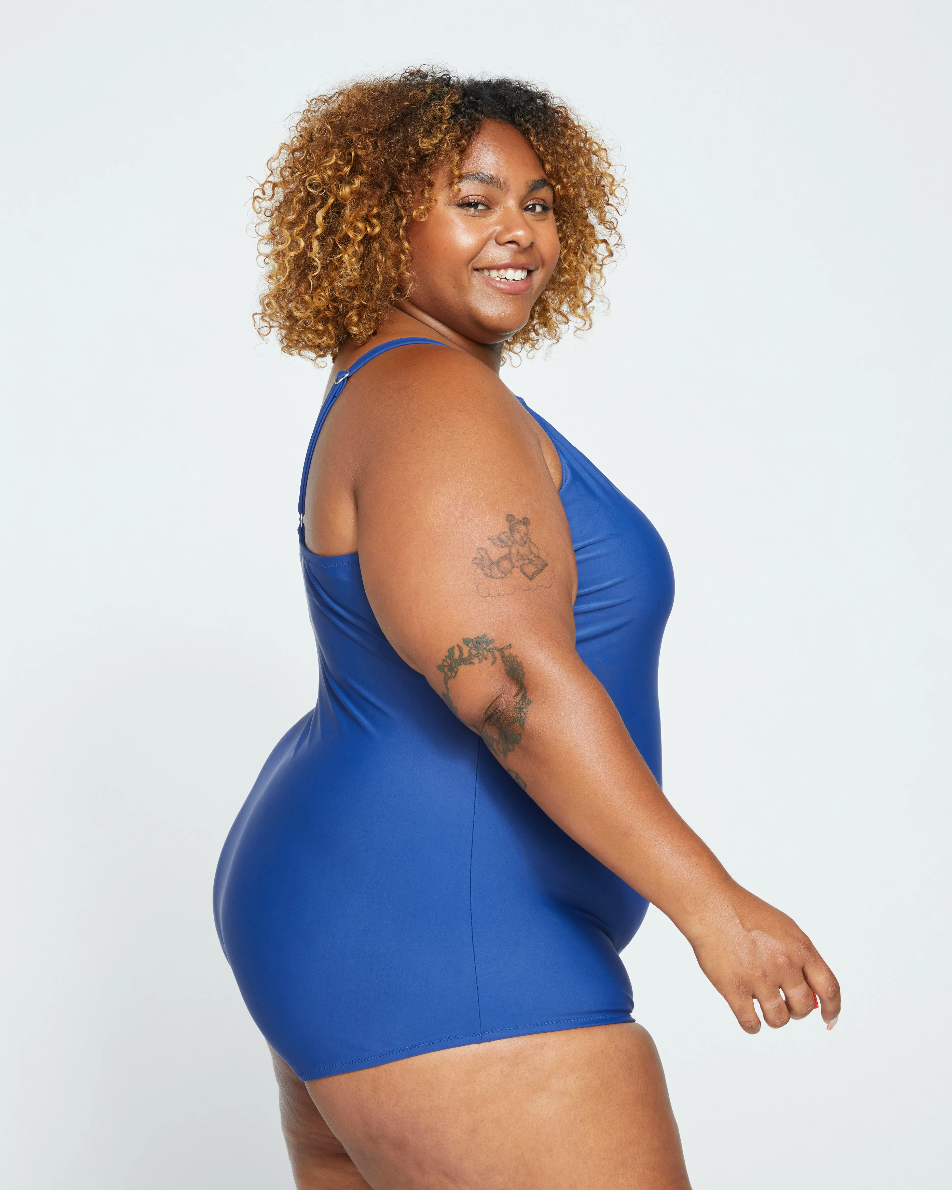 The Swim Bodyshortie - Midnight Seine sold by Universal Standard product image thumbnail 3