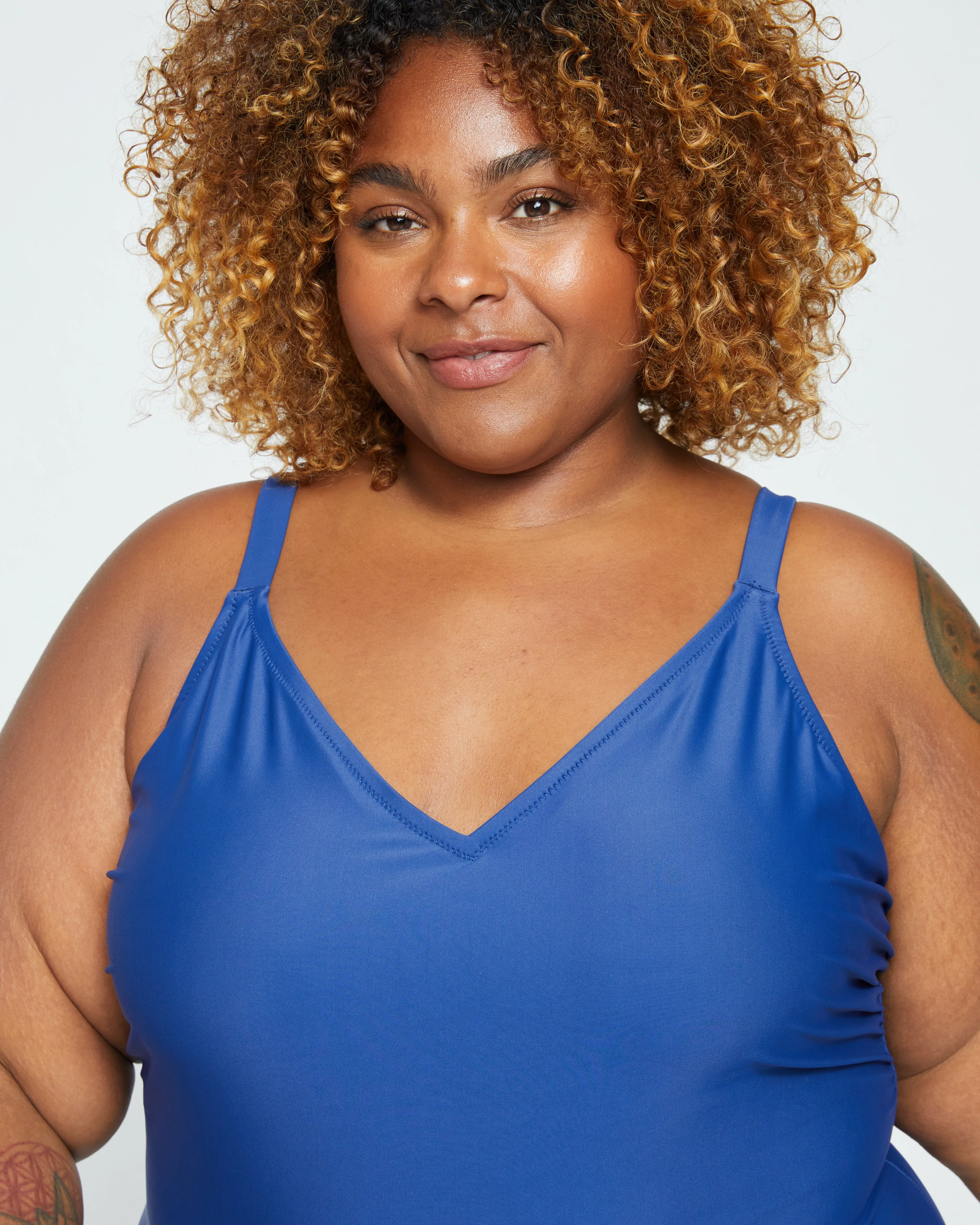 The Swim Bodyshortie - Midnight Seine sold by Universal Standard product image thumbnail 2