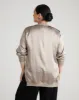 Satin Bomber Jacket - Mollusc sold by Universal Standard