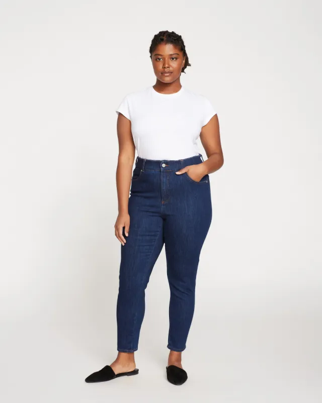 Riviera High Rise Skinny Jeans 28 Inch - Indigo sold by Universal Standard