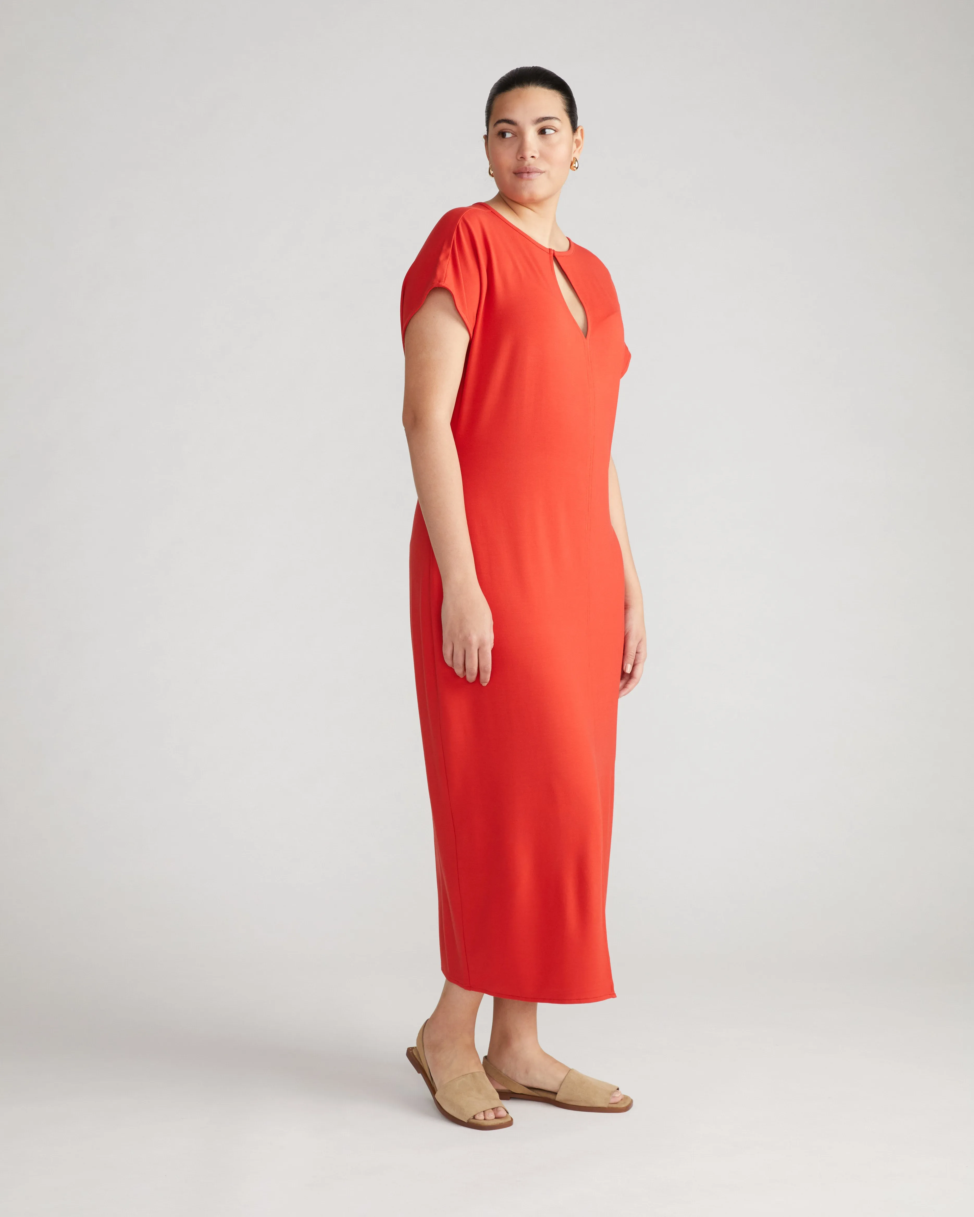 Spritz Divine Jersey Shift Dress - Sanguinello sold by Universal Standard product image thumbnail 2