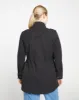 Vineyard Stretch Twill Jacket - Black sold by Universal Standard