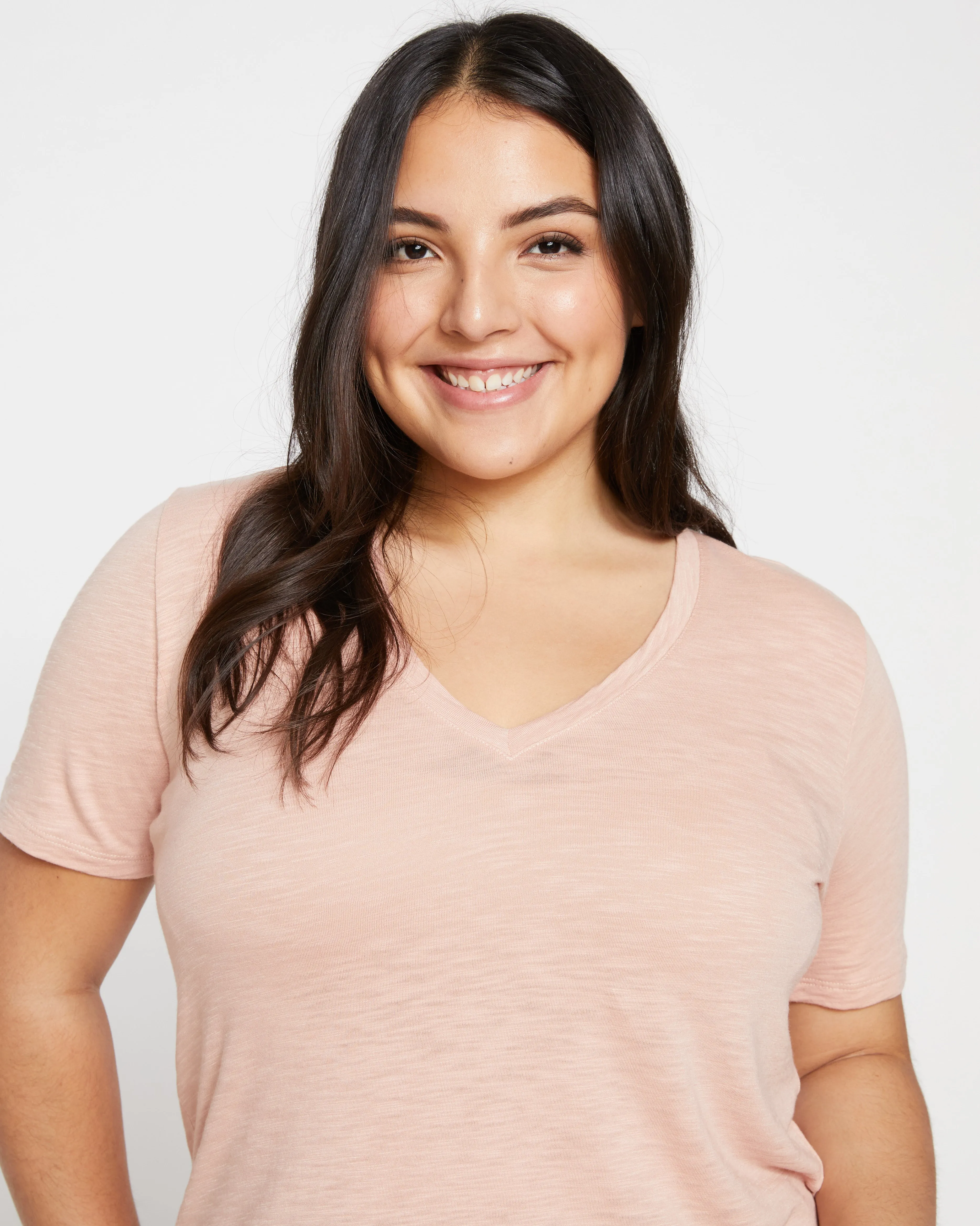 Light-As-Air V Rex - Mahogany Rose sold by Universal Standard product image thumbnail 2