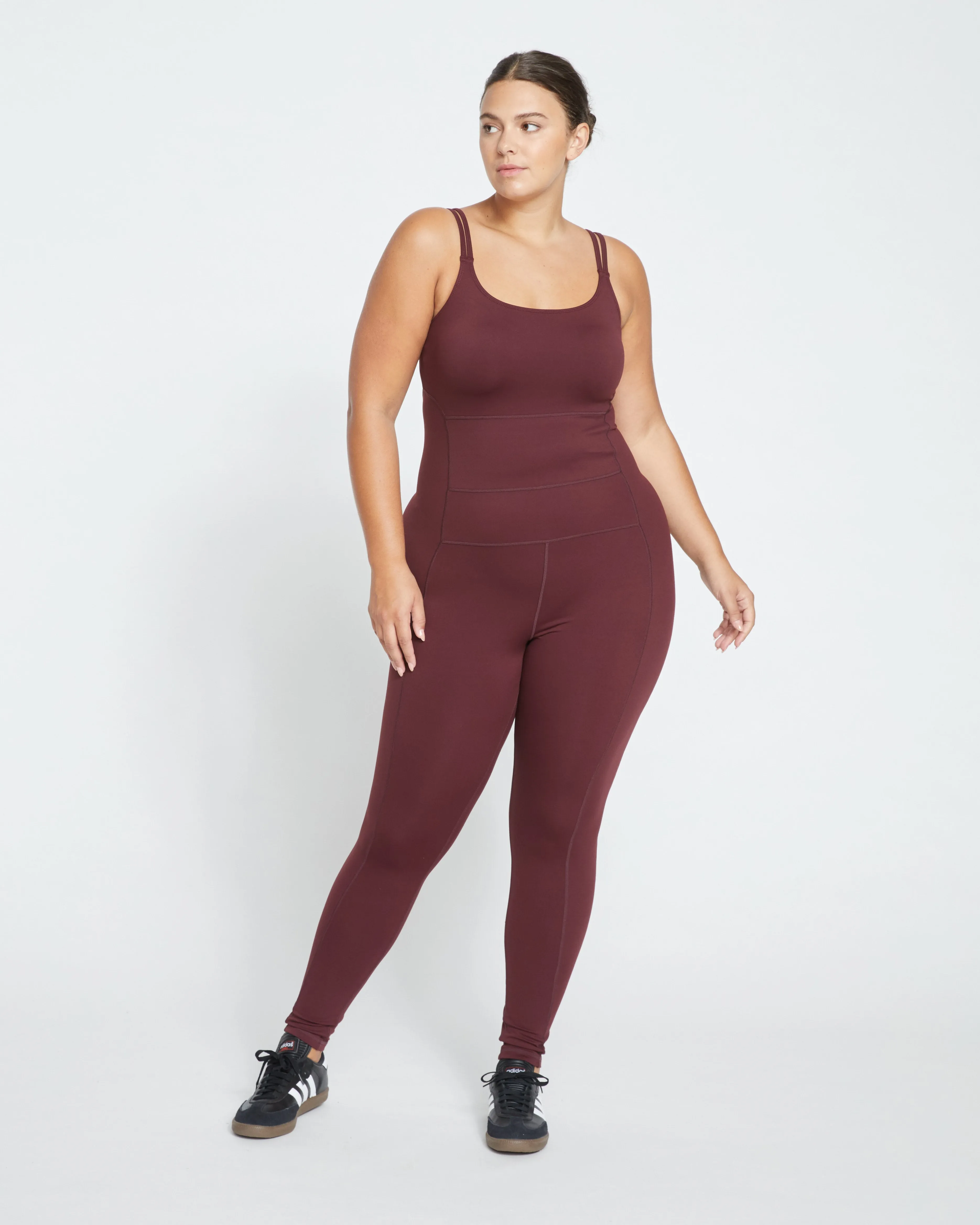 Next-to-Naked Bodysuit - Black Cherry sold by Universal Standard
