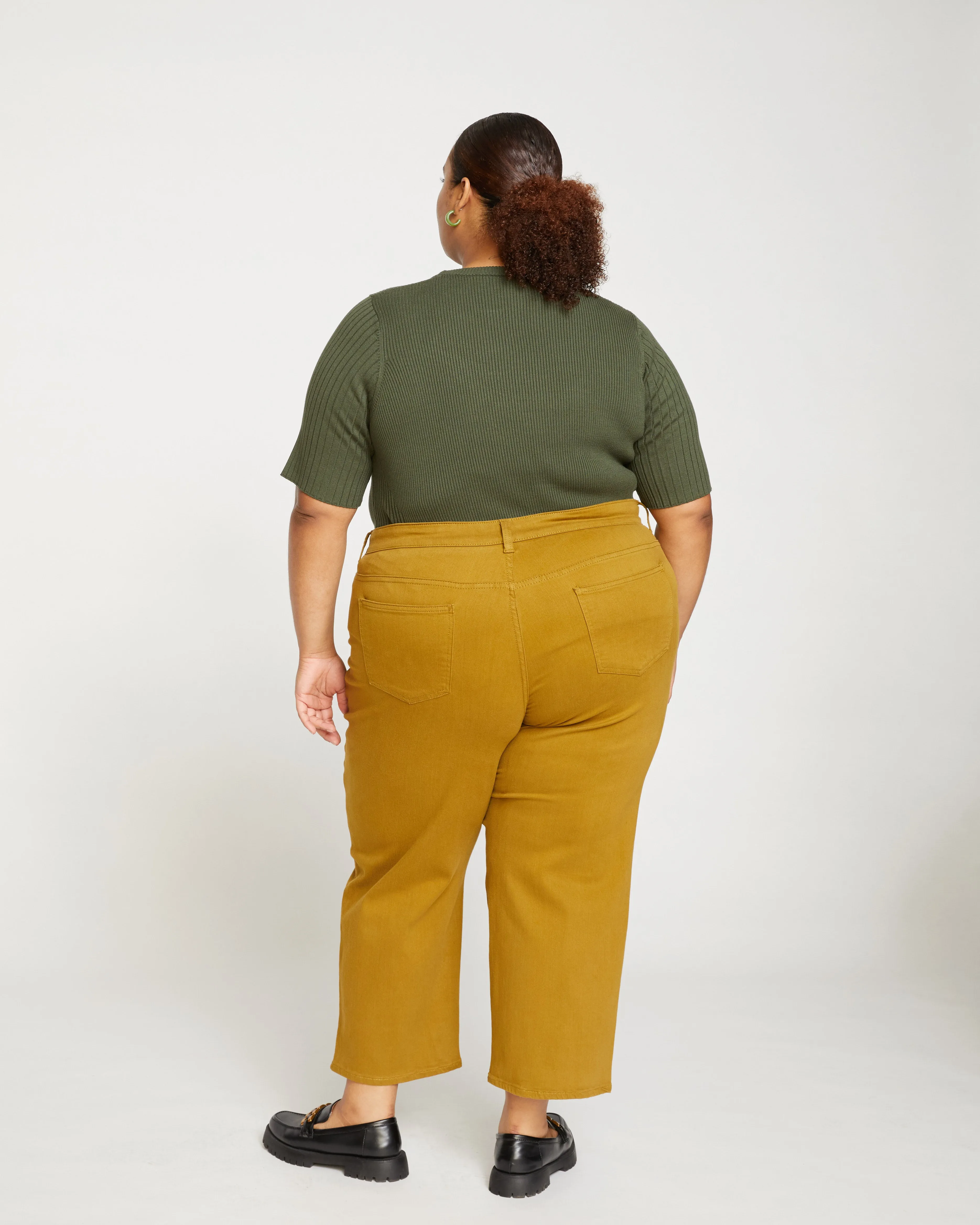 Bae Boyfriend Crop Jeans - Dried Palm sold by Universal Standard product image thumbnail 4